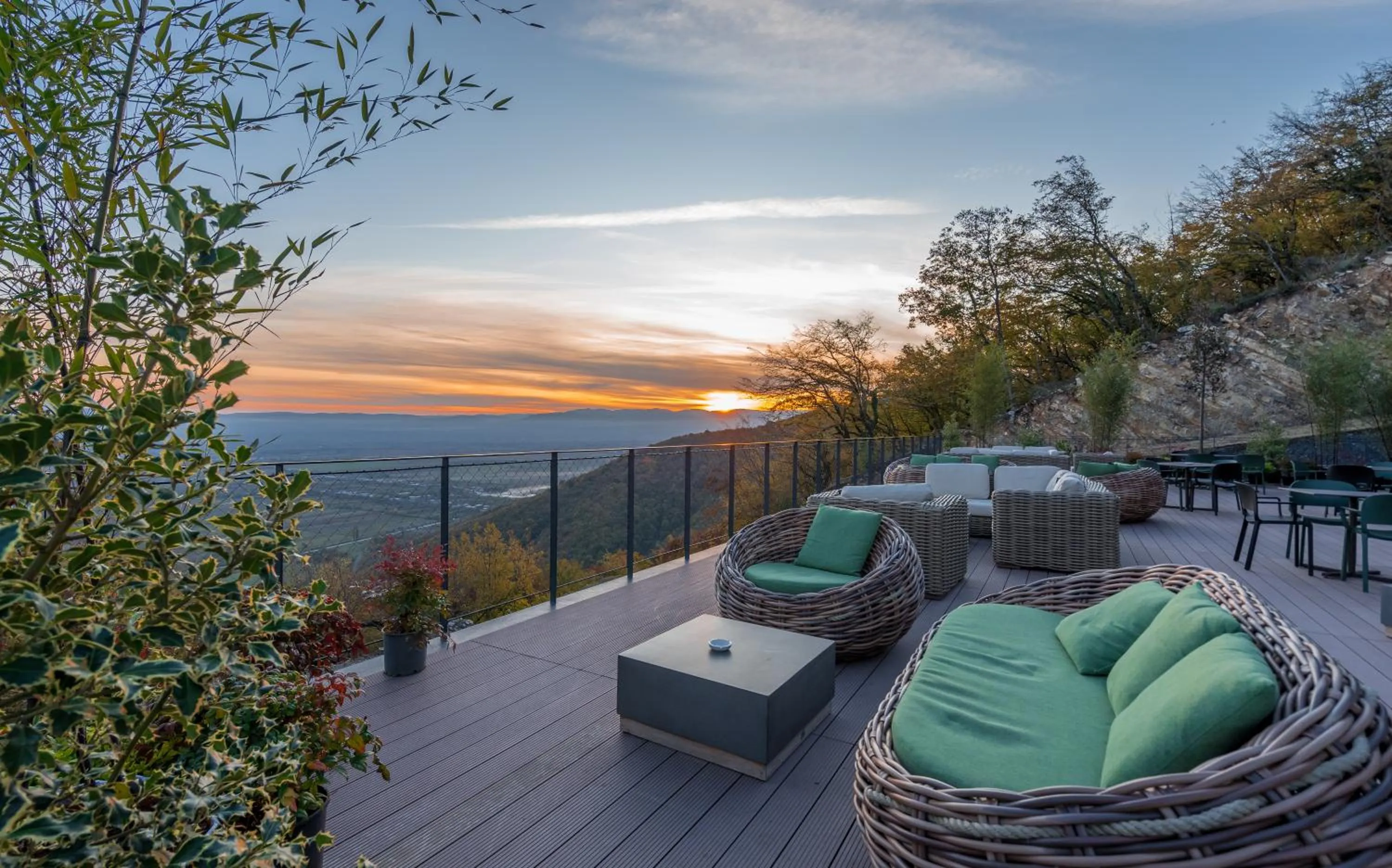 Natural landscape in Kvareli Lake Resort