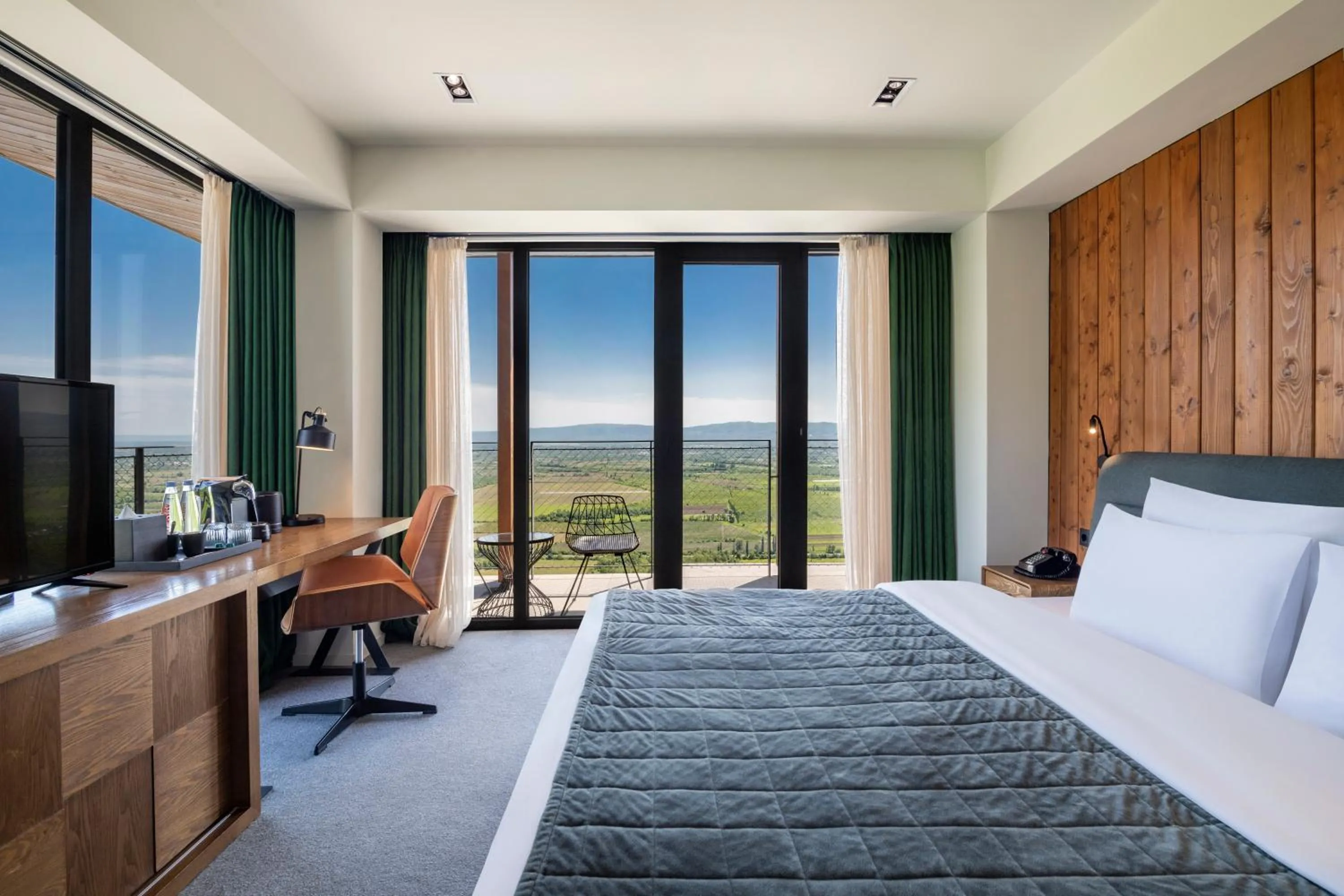 Bed in Kvareli Lake Resort