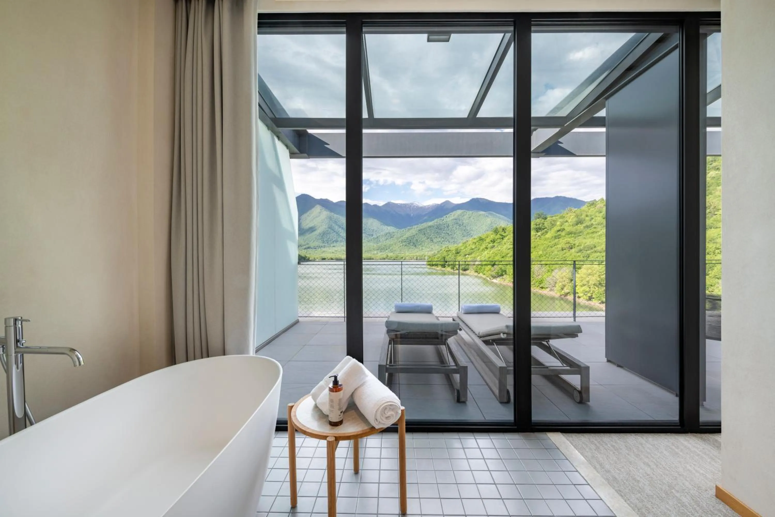Bathroom in Kvareli Lake Resort