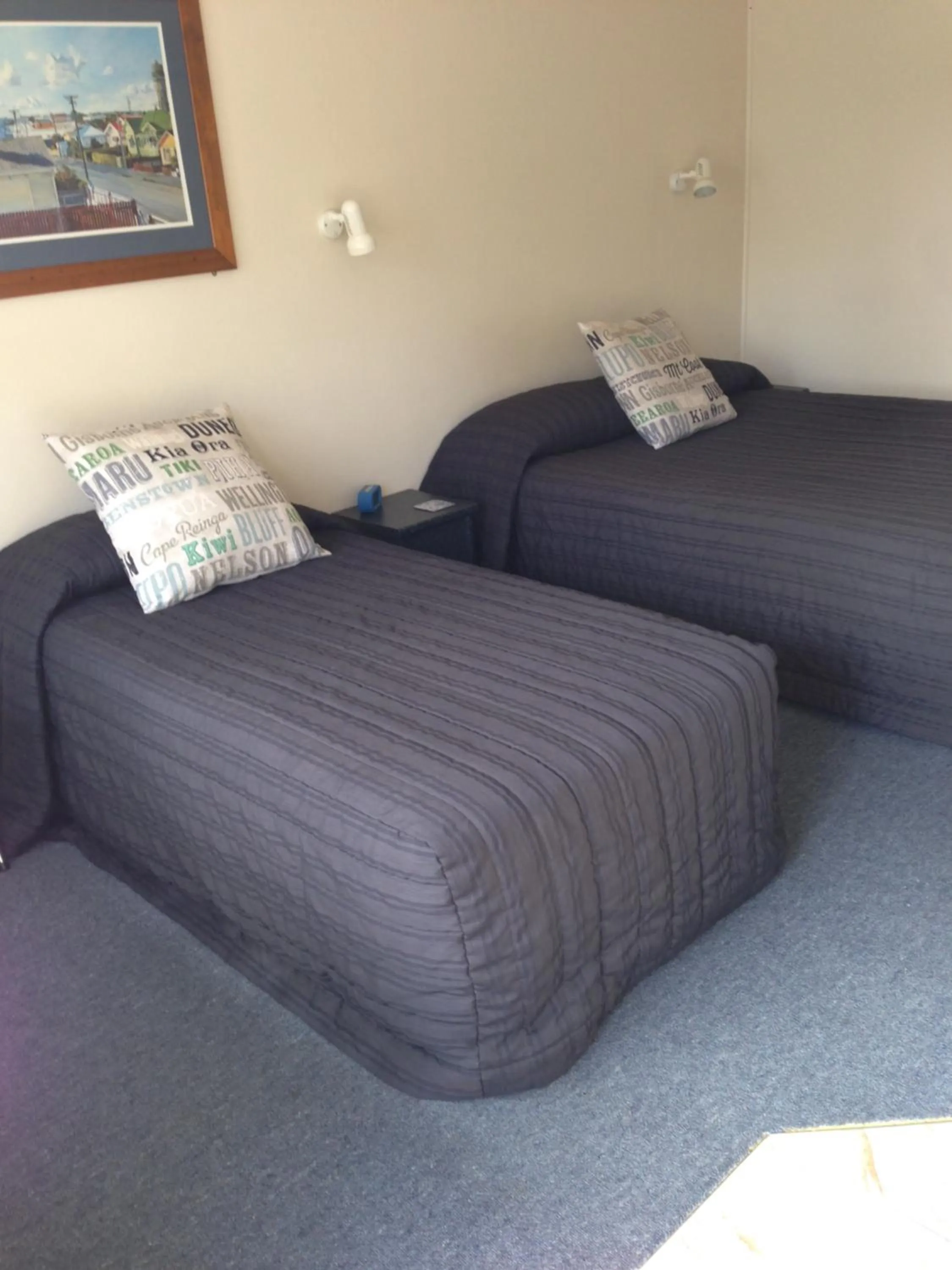 Bedroom, Bed in Mount View Motel Hawera