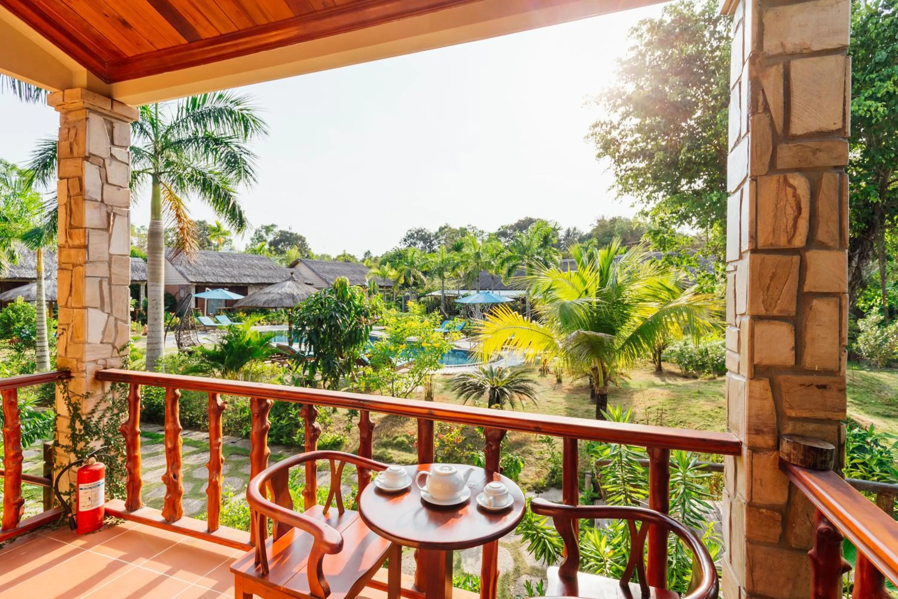 Balcony/Terrace in Cottage Village