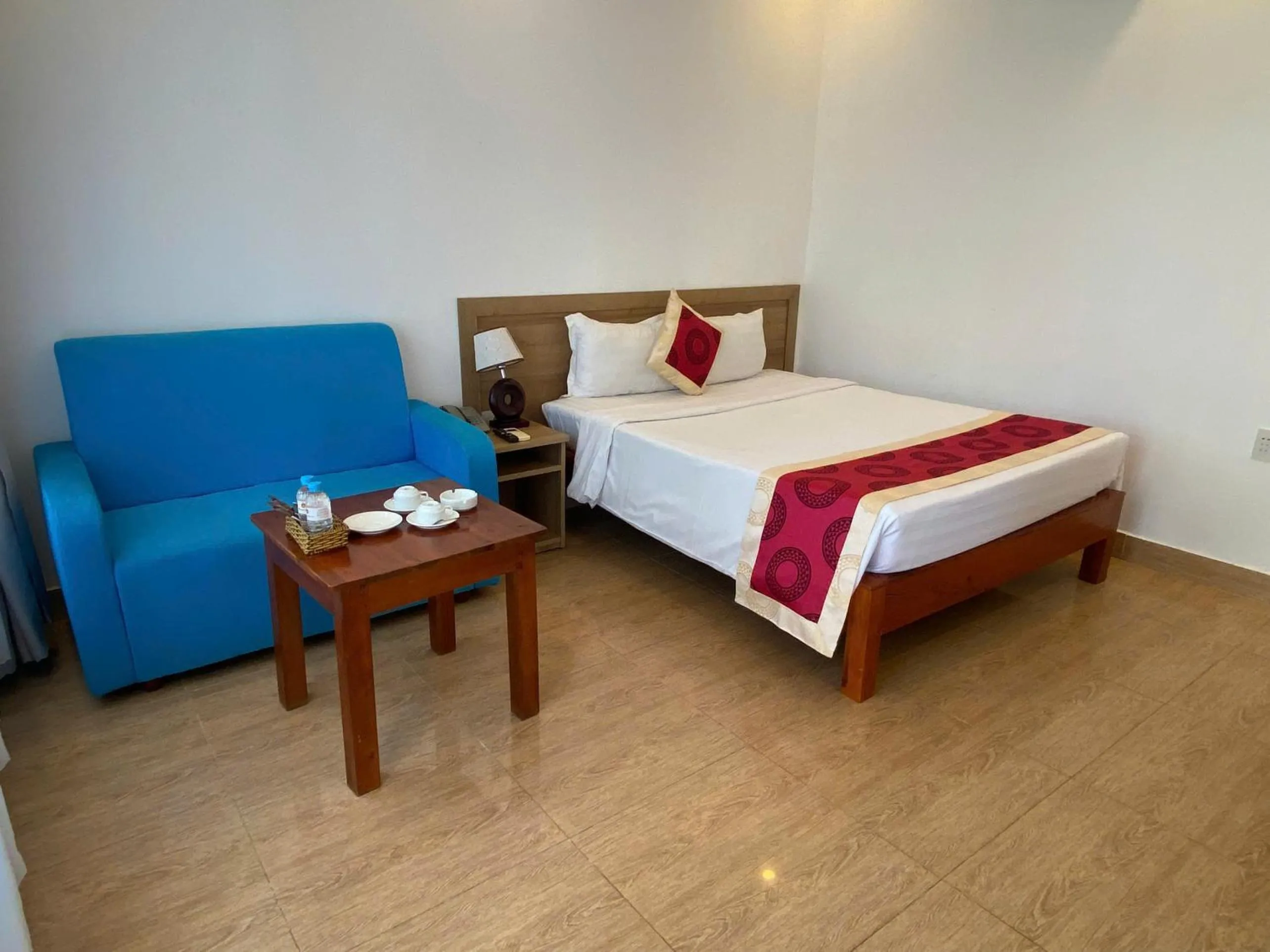 Bed in Orange Resort