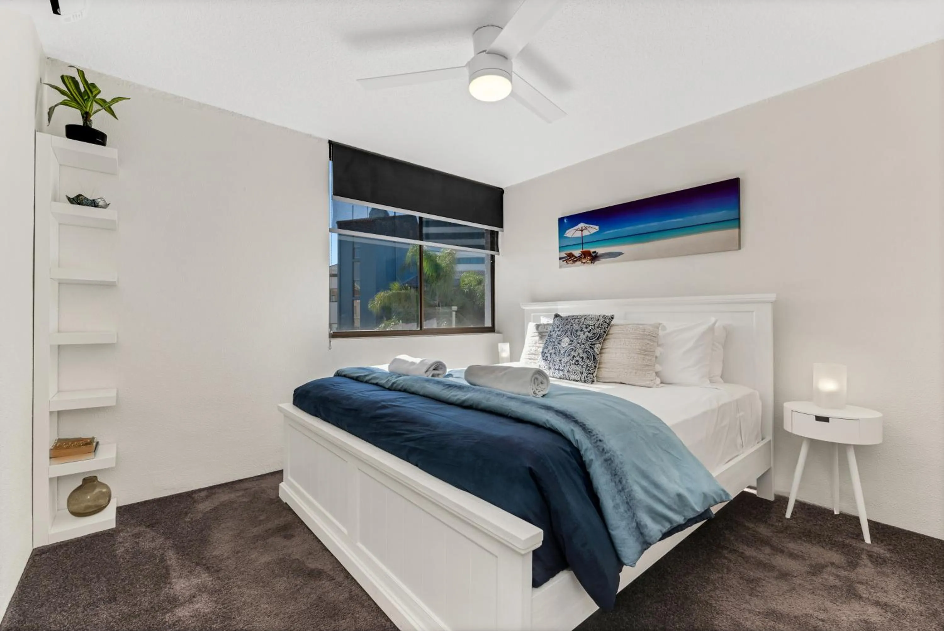 Bedroom, Bed in Mylos Holiday Apartments