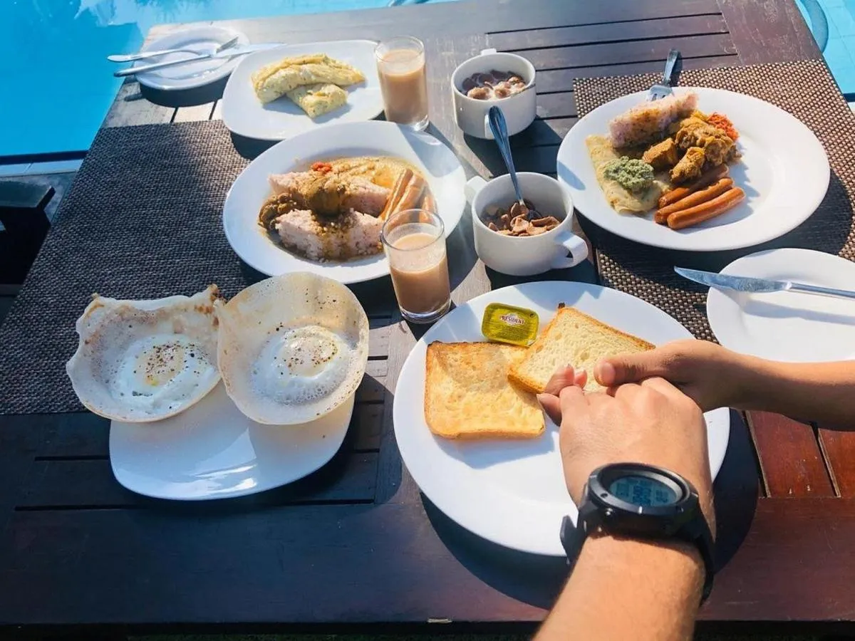 Food and drinks in Blue Beach Hotel