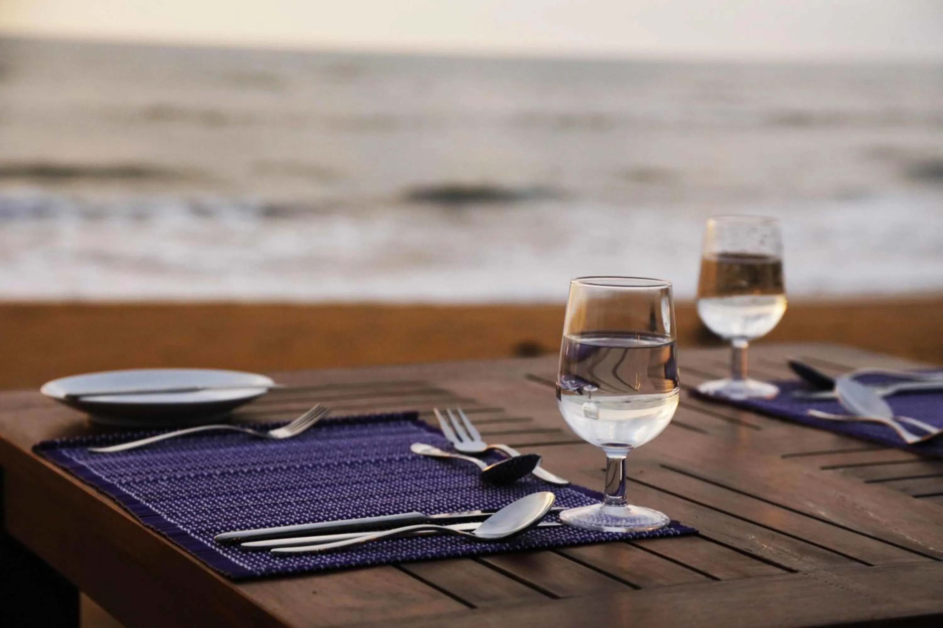 Food and drinks in Blue Beach Hotel