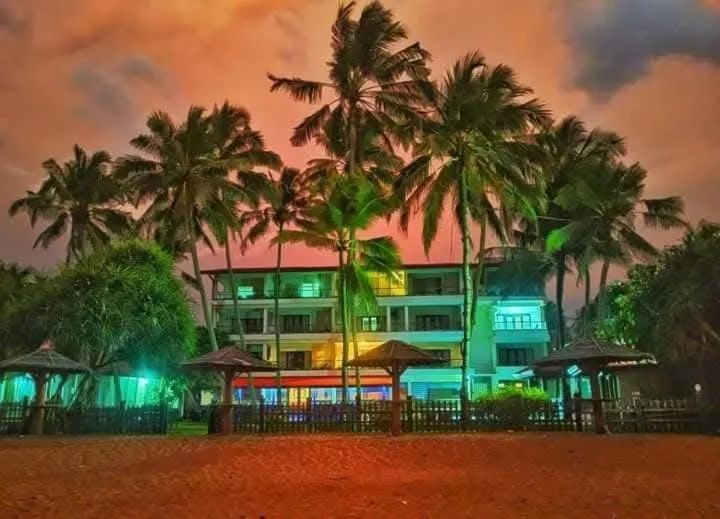 Property building in Blue Beach Hotel