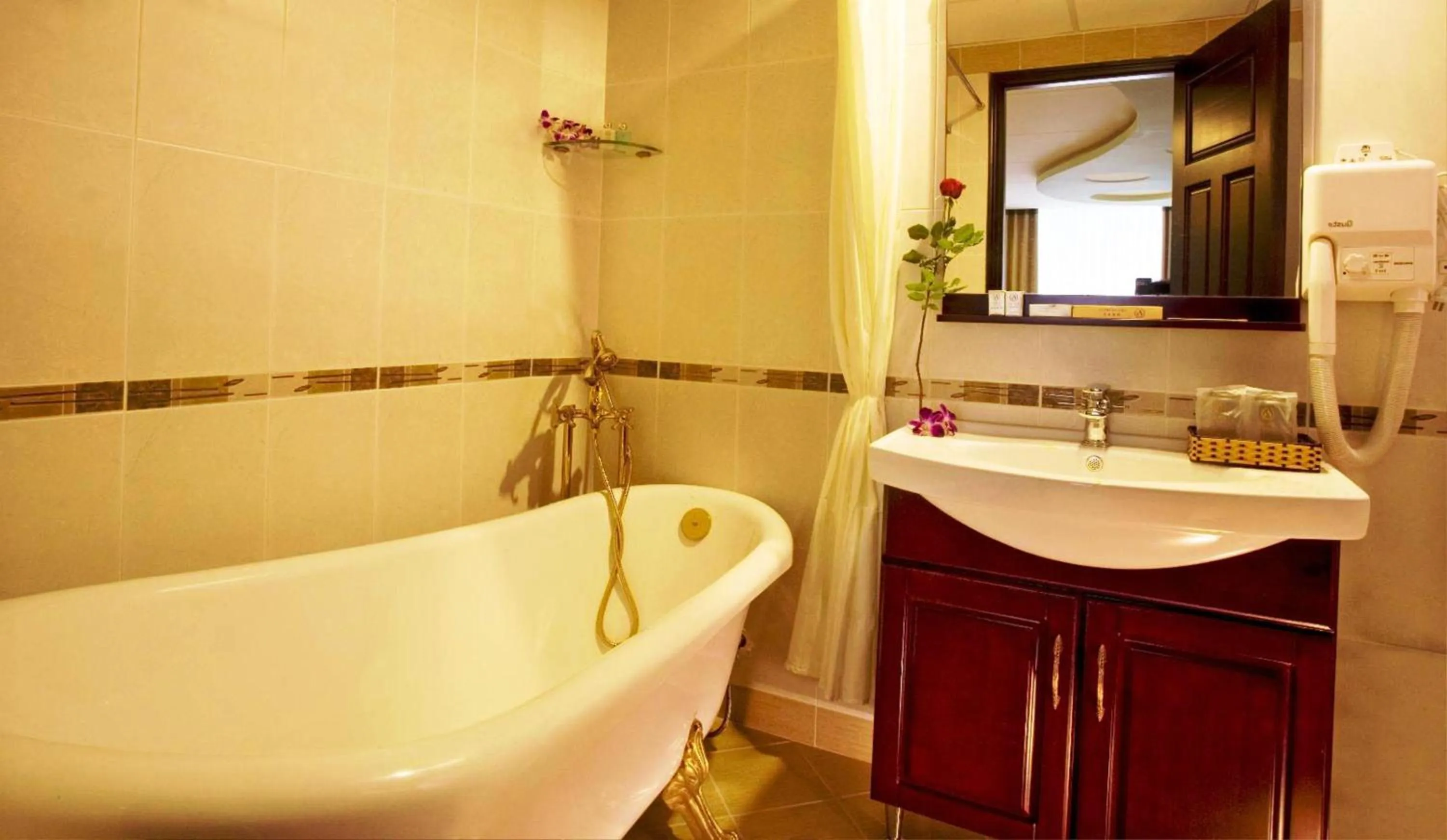 Decorative detail in Lien An Sai Gon Hotel