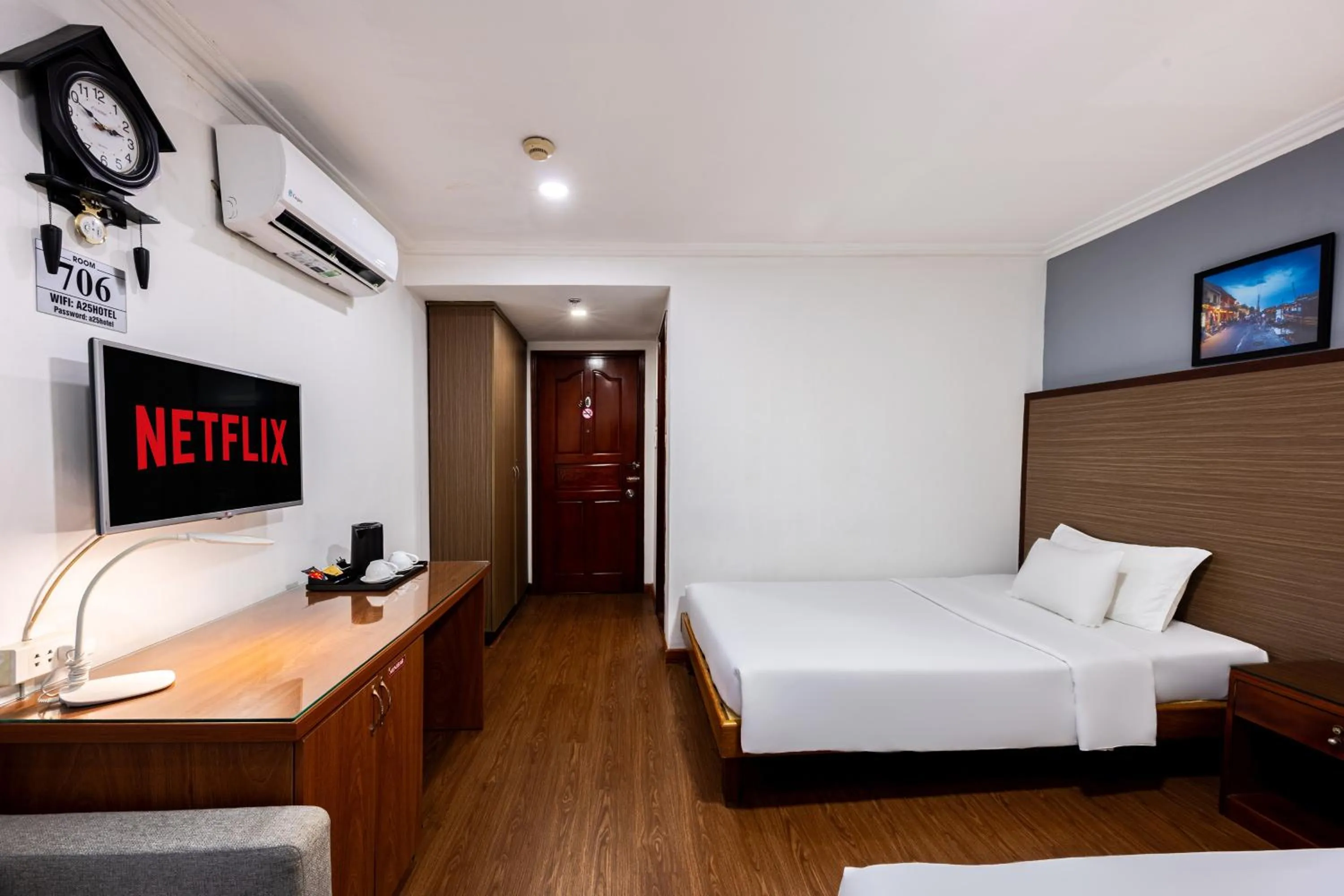 Bed in A25 Hotel - 251 Hai Bà Trưng HCM