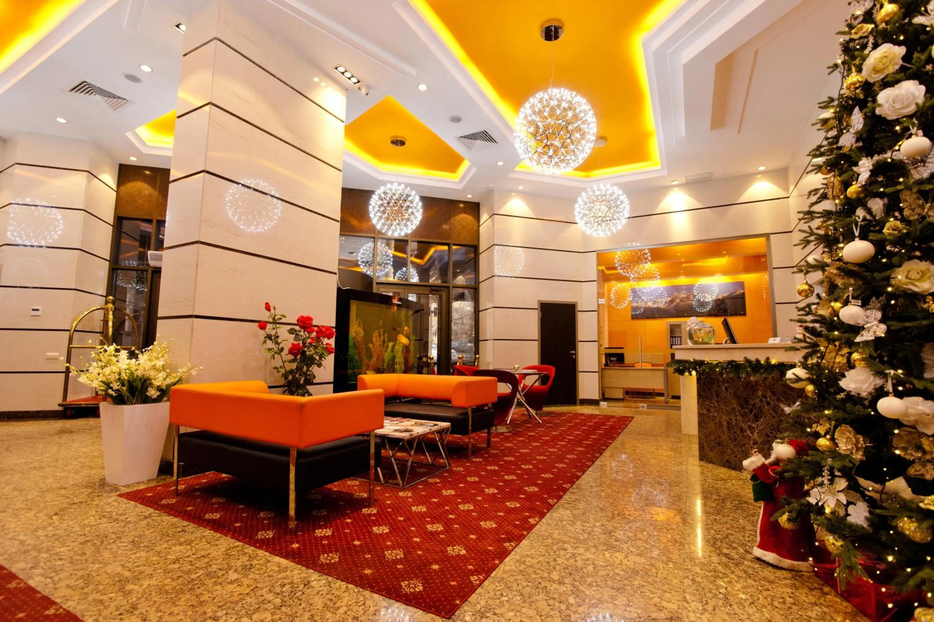 Lobby or reception in Grand Voyage Hotel