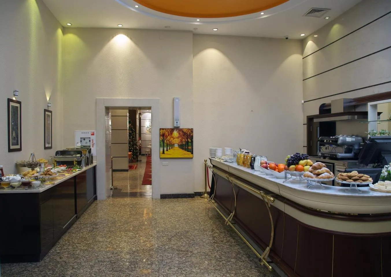 Food and drinks in Grand Voyage Hotel