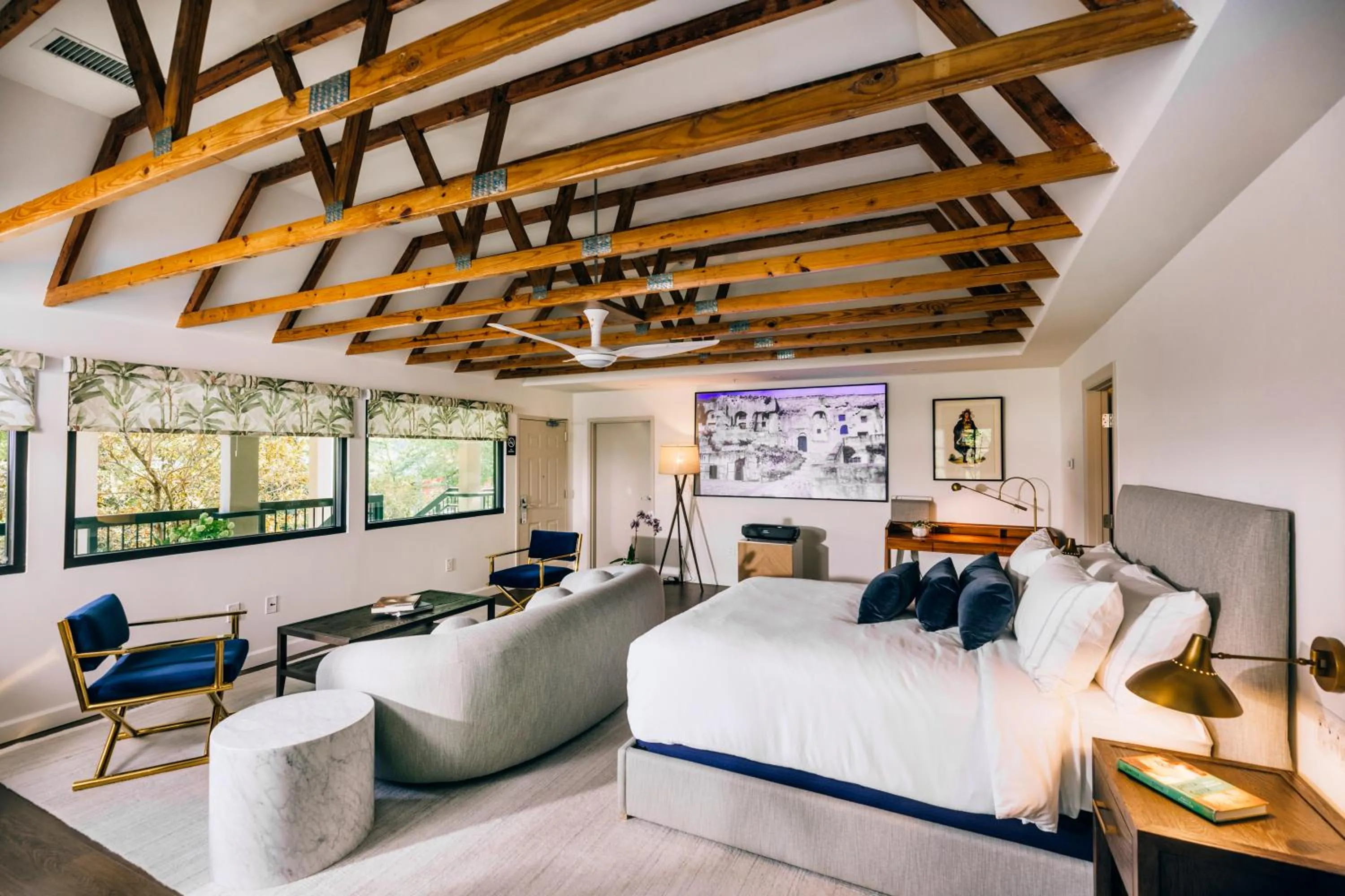 Bed in All-Movie Hotel