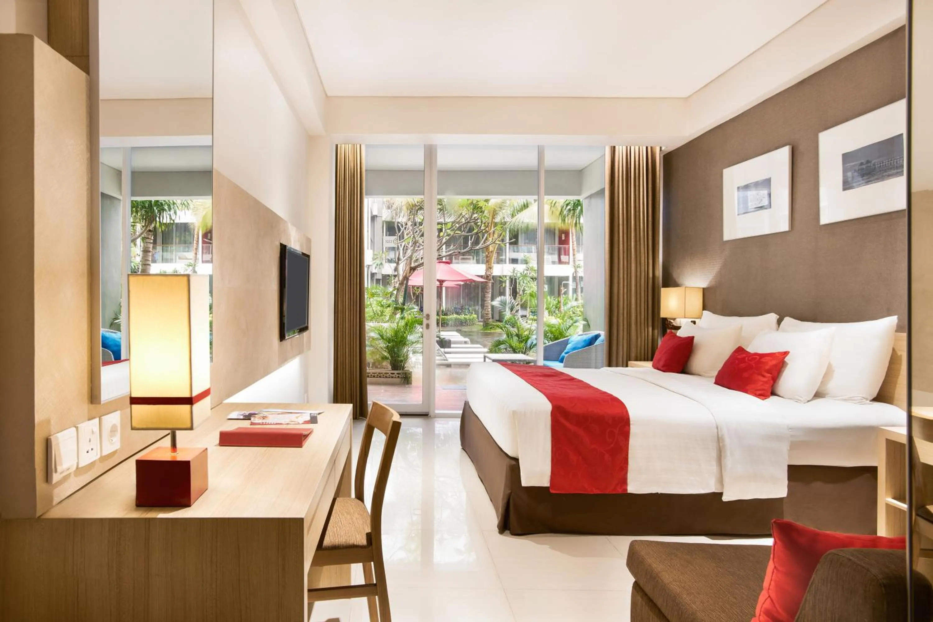 Bedroom, Bed in Ramada Encore by Wyndham Bali Seminyak