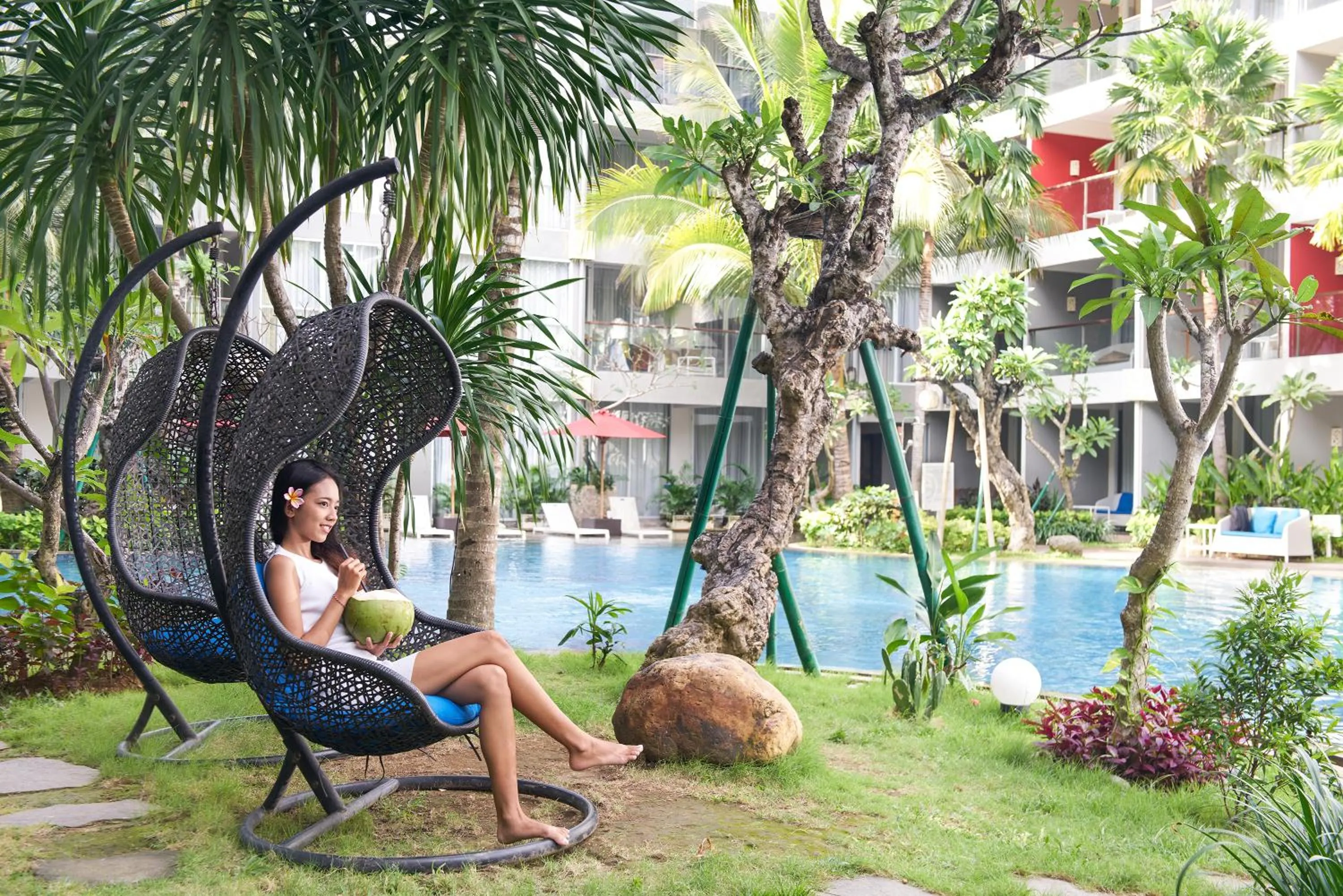 Natural landscape in Ramada Encore by Wyndham Bali Seminyak