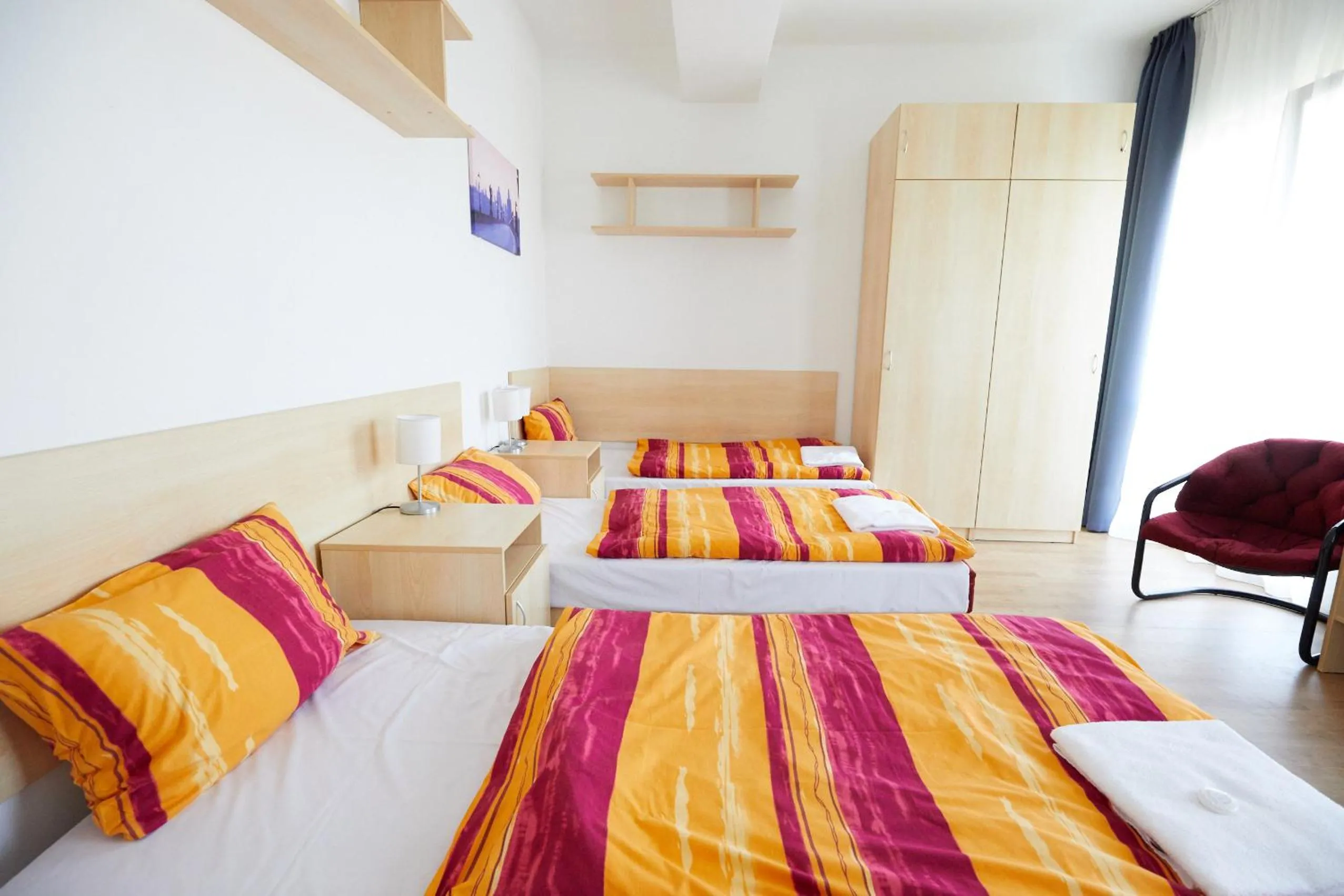 Bedroom, Bed in University Hotel