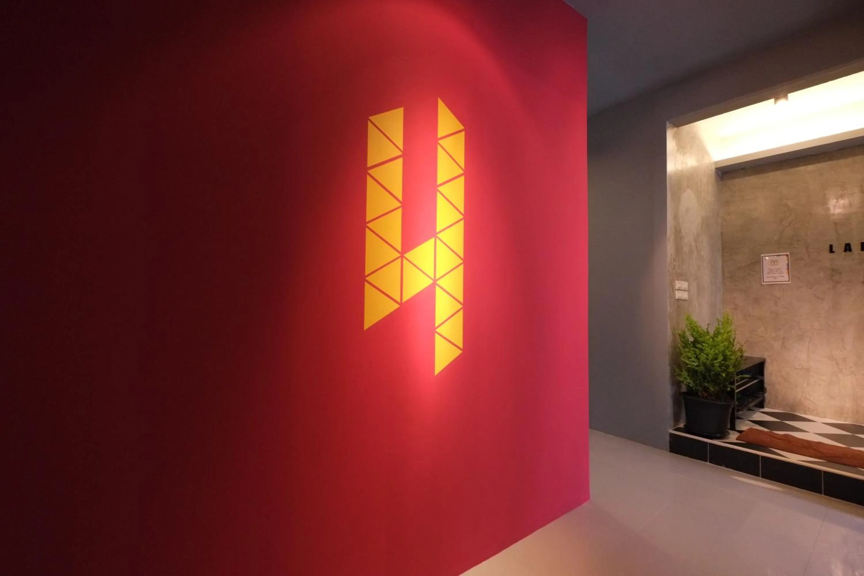 Floor plan in Everyday Bangkok Hostel