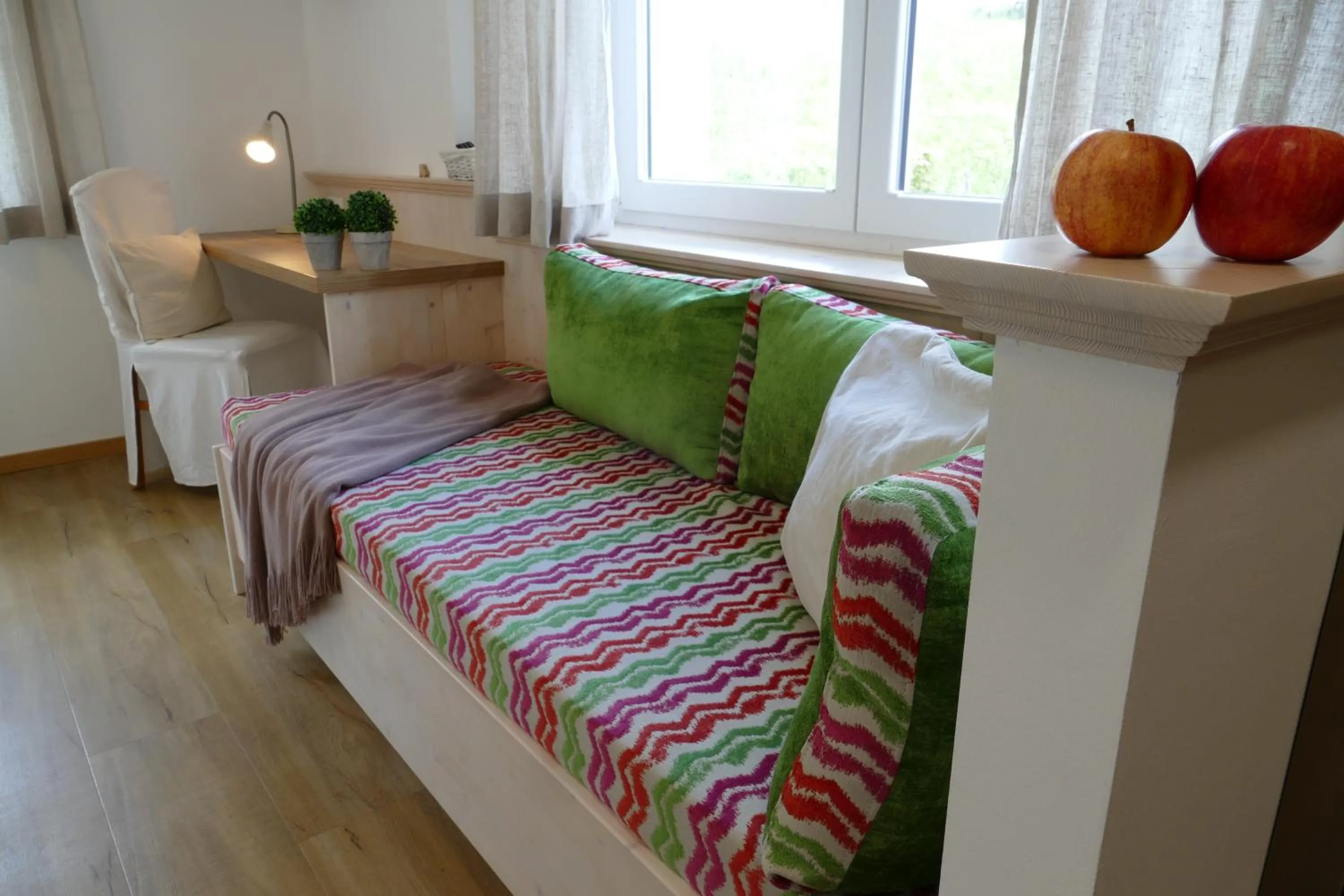 Bed in Pension Geissler-Reicher