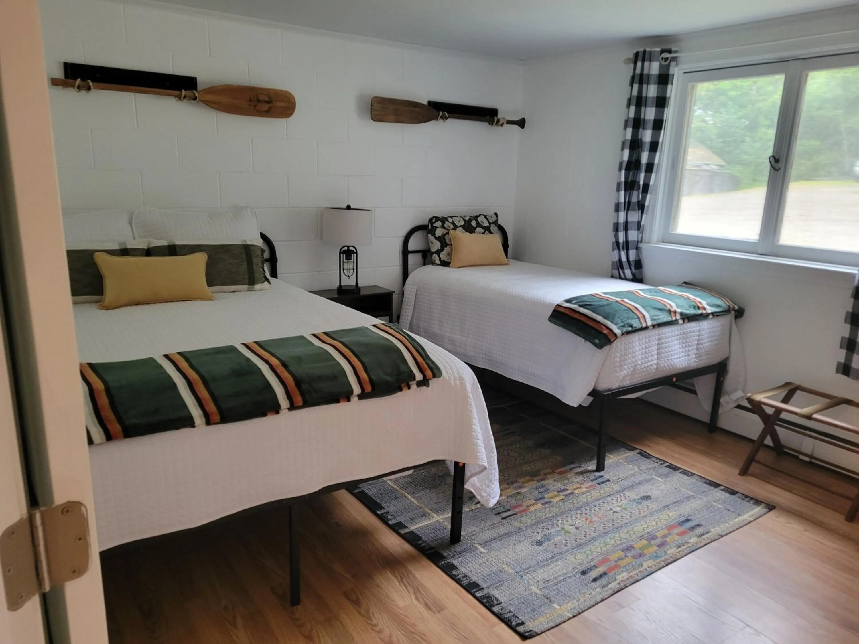Bed in Cottage Place on Squam Lake