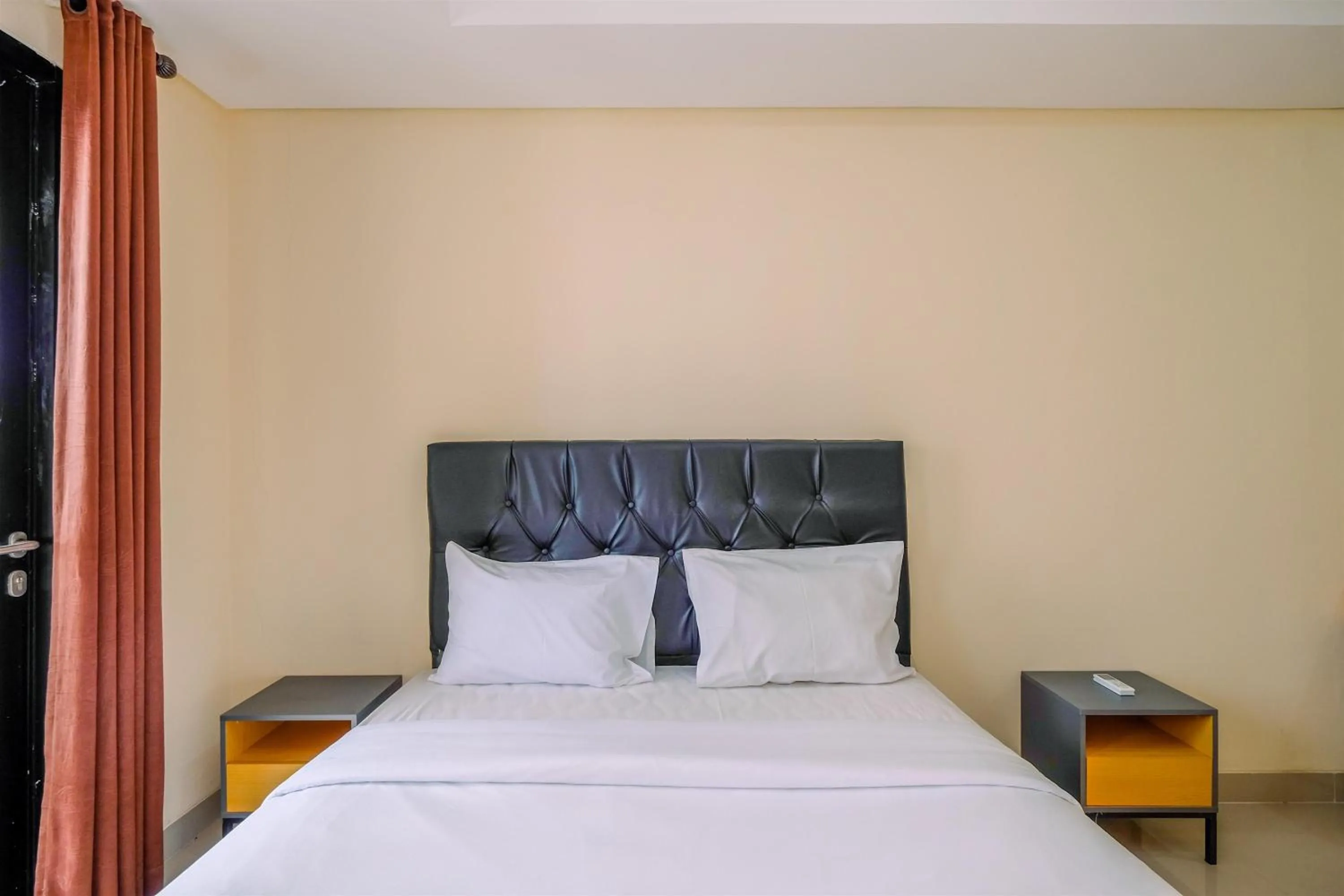 Bed in 2BR Best Rate Kebayoran Icon Apartment near Gandaria City By Travelio