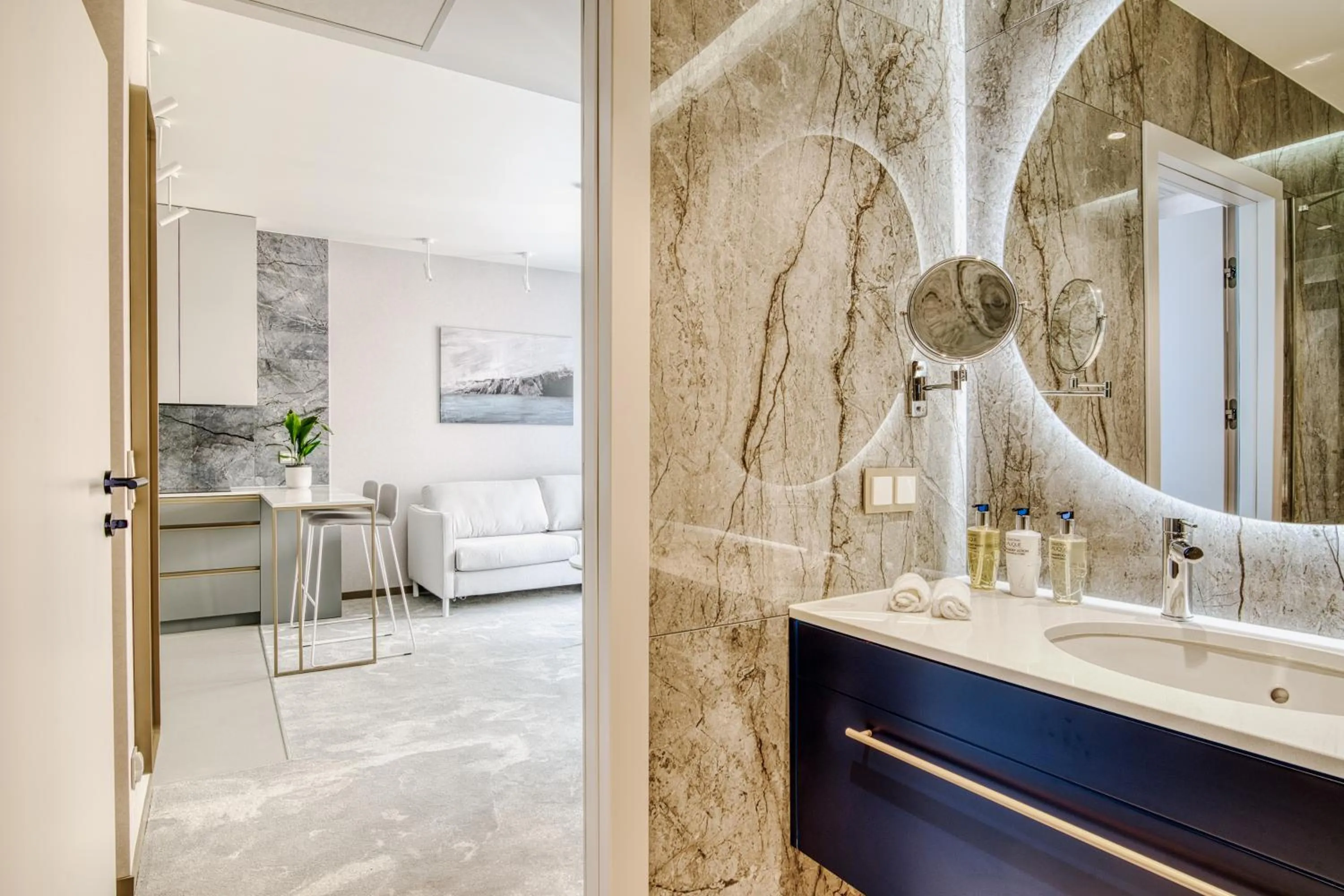 Bathroom in Apartamenty Premium N11 Mikołajki - Destigo Hotels