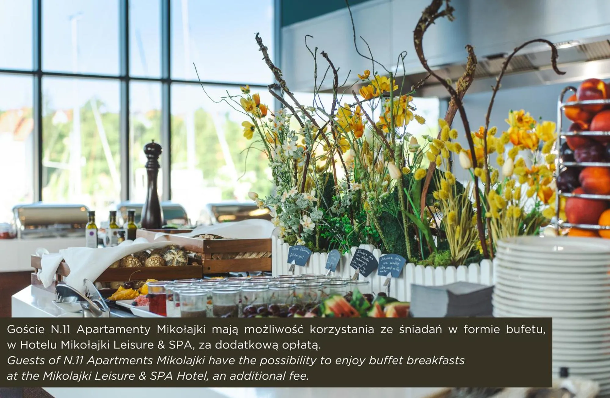 Breakfast in Apartamenty Premium N11 Mikołajki - Destigo Hotels