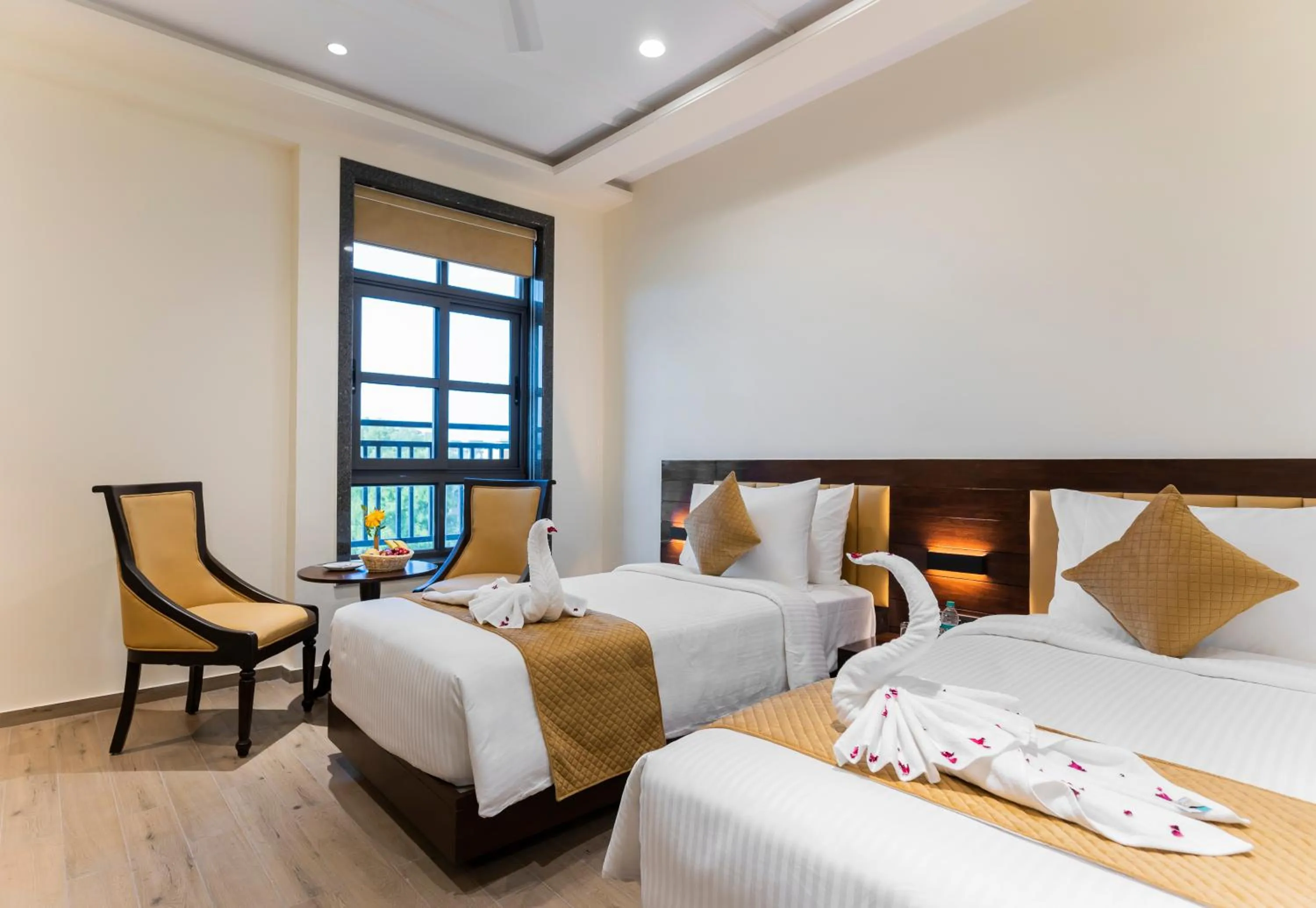 Bed in The Belita Hotel & Spa