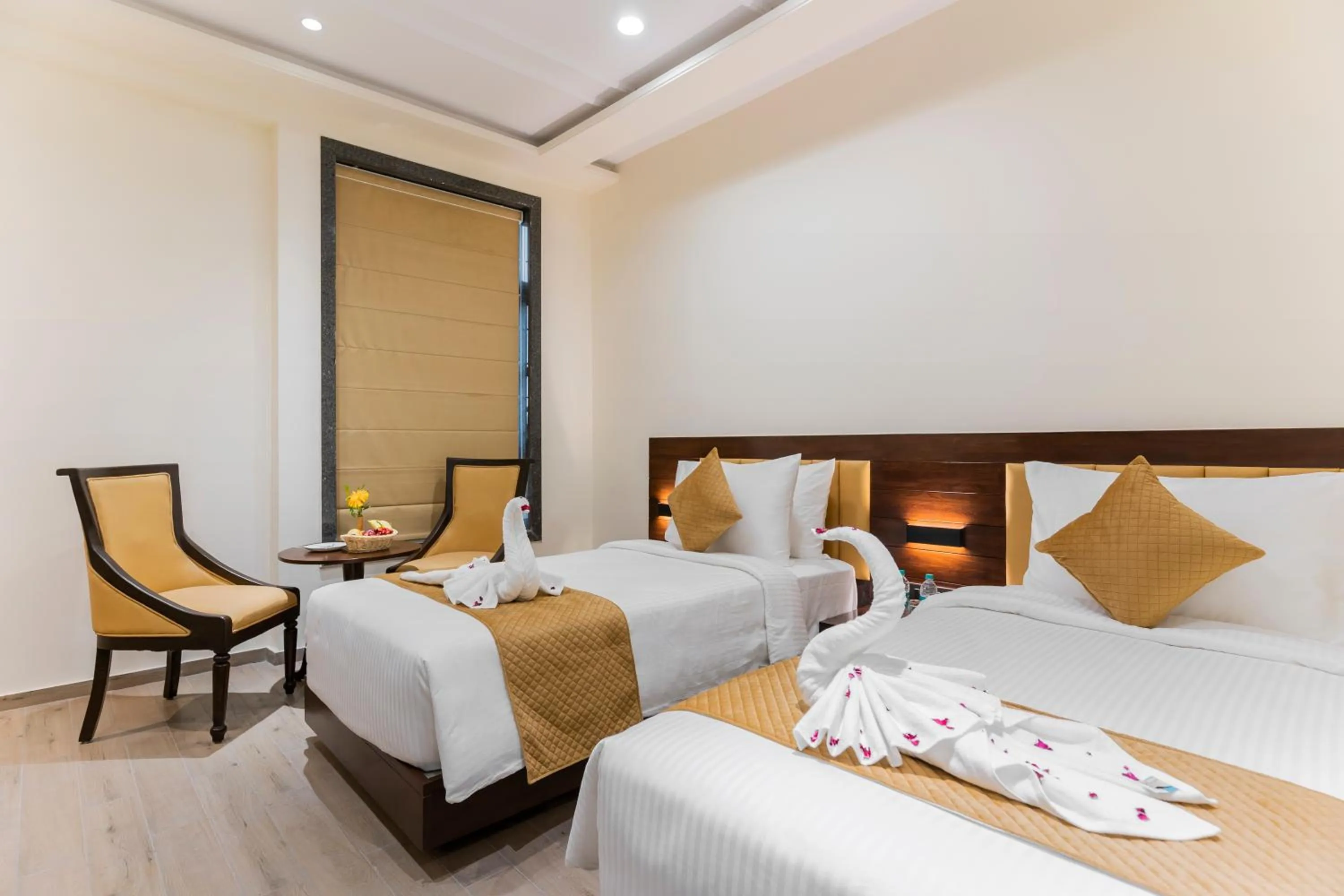 Bed in The Belita Hotel & Spa