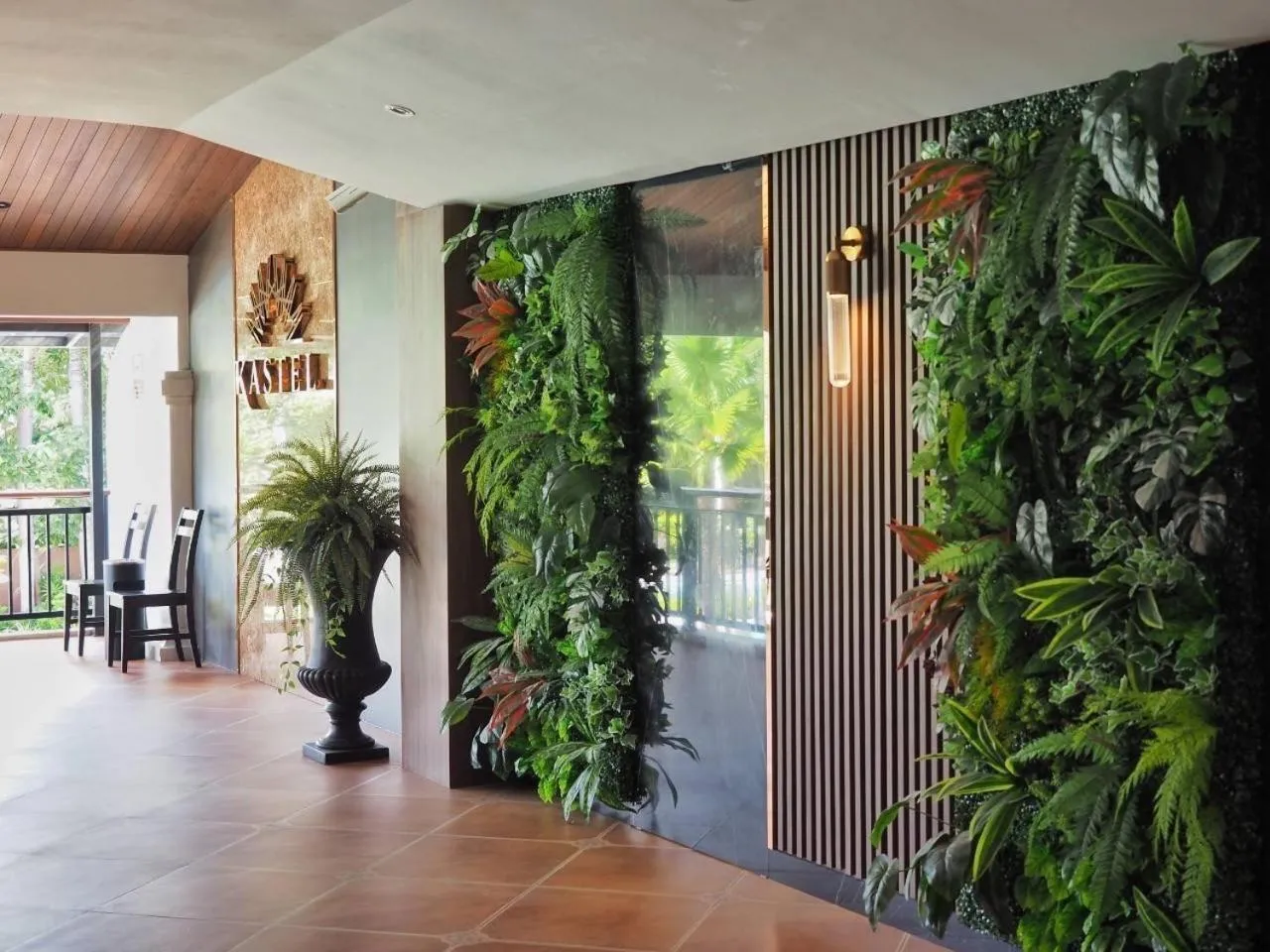 Property building in Kastel Pattaya Hotel