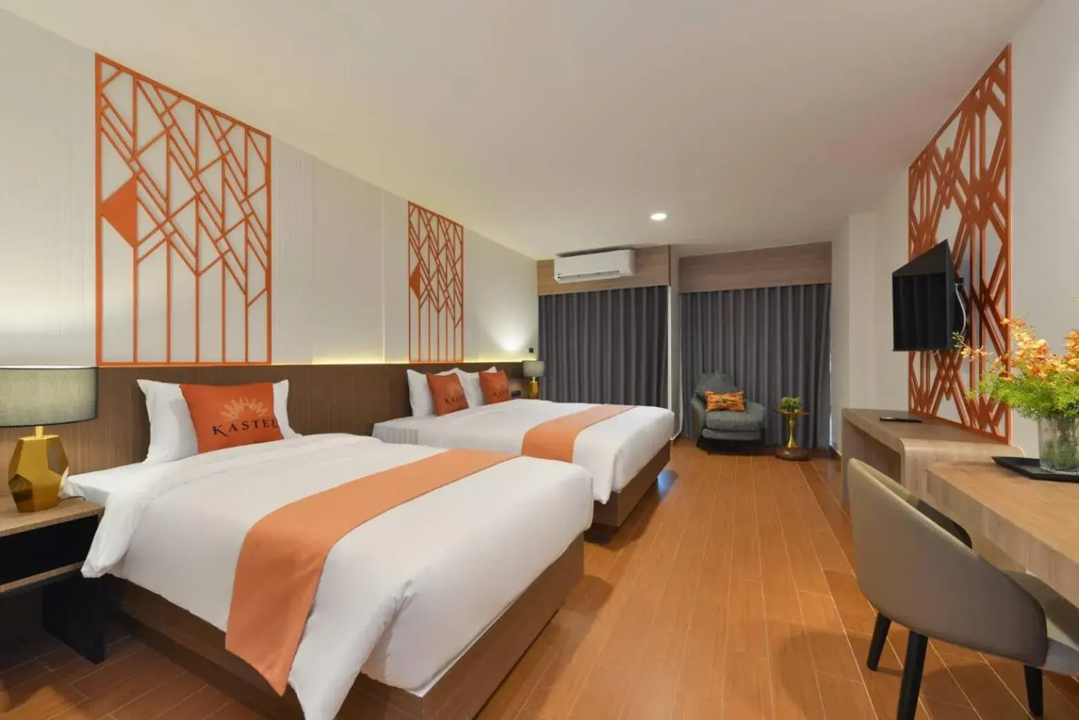 Deluxe Double Room in Kastel Pattaya Hotel Deluxe Double Room in Kastel Pattaya Hotel