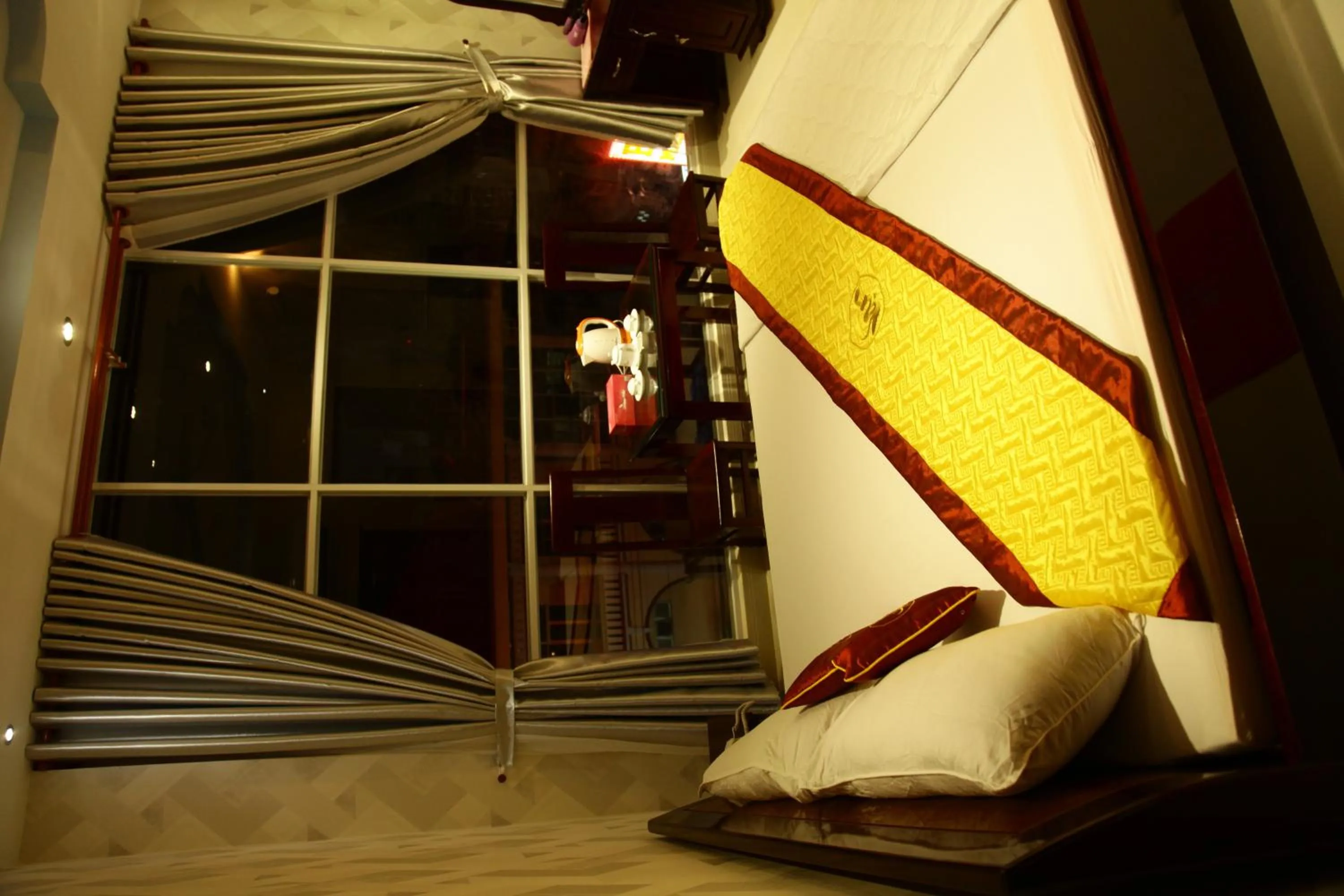 Bed in Minh Kieu Hotel