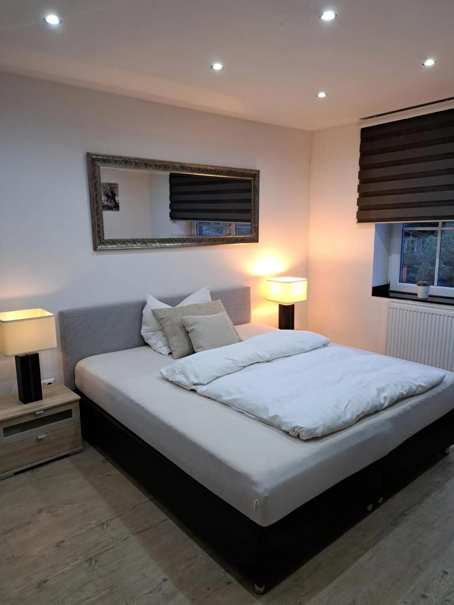 Bed in Hotel & Restaurant Brommler Mühle