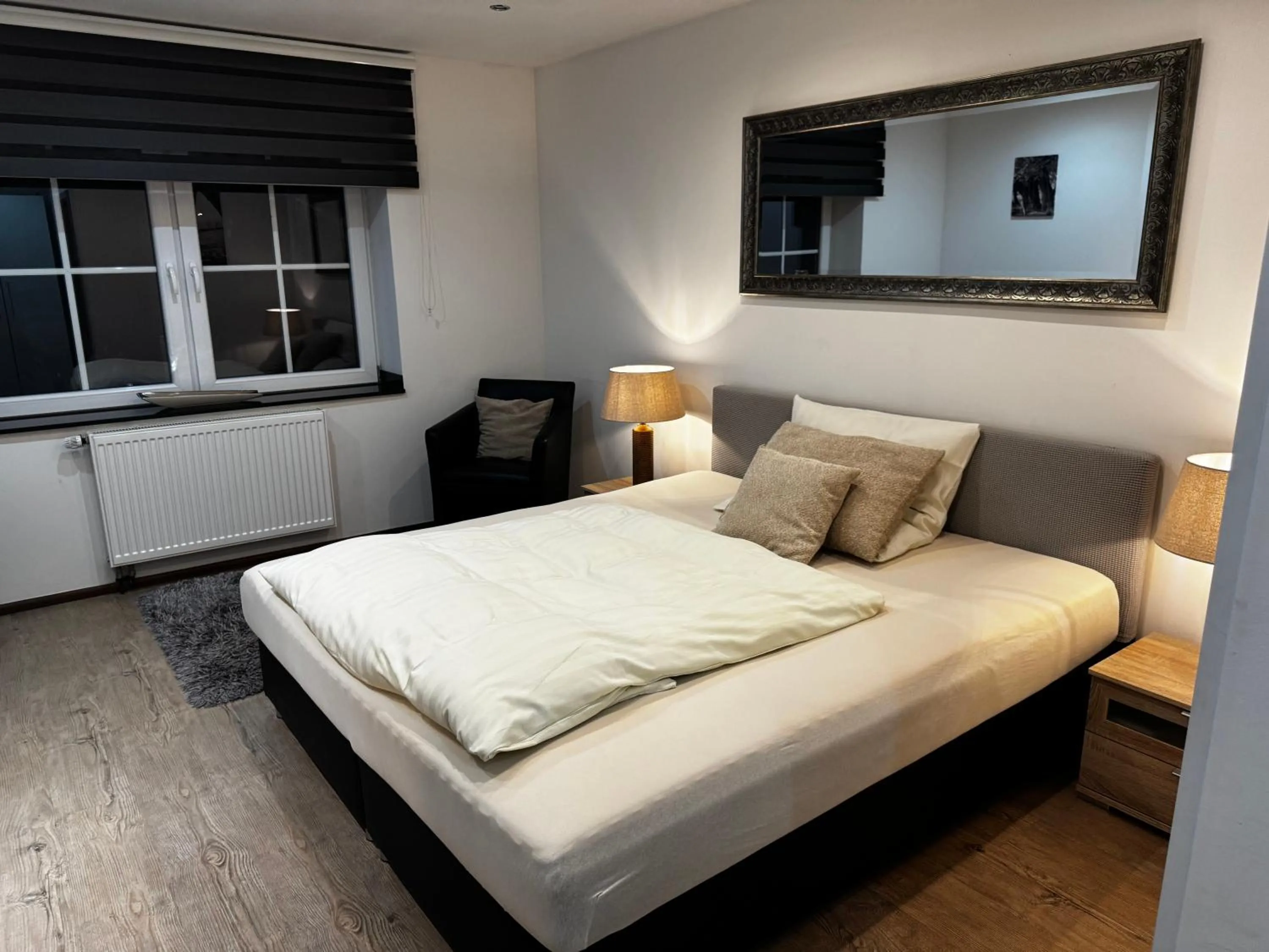 Bed in Hotel & Restaurant Brommler Mühle