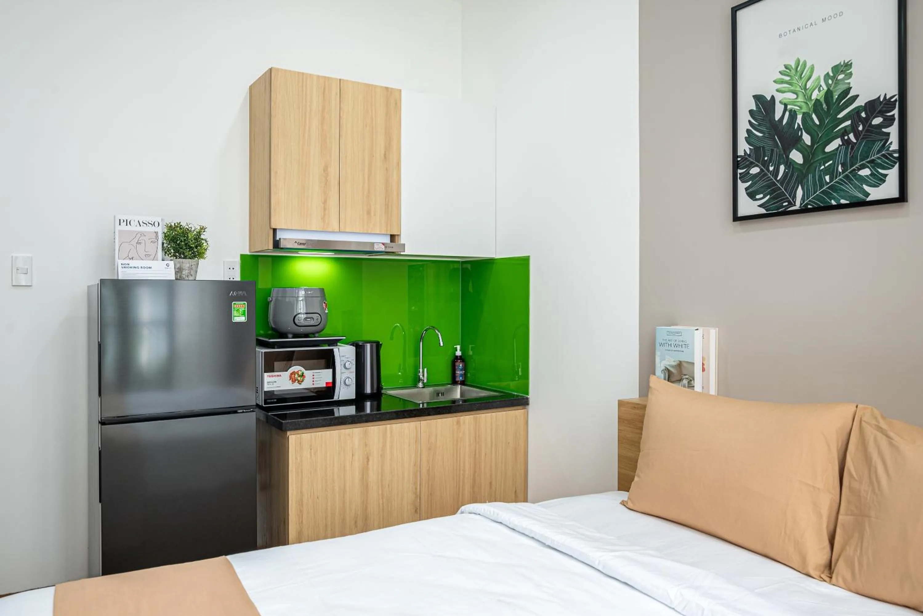 Bed in Cozrum Homes - Spring Residence