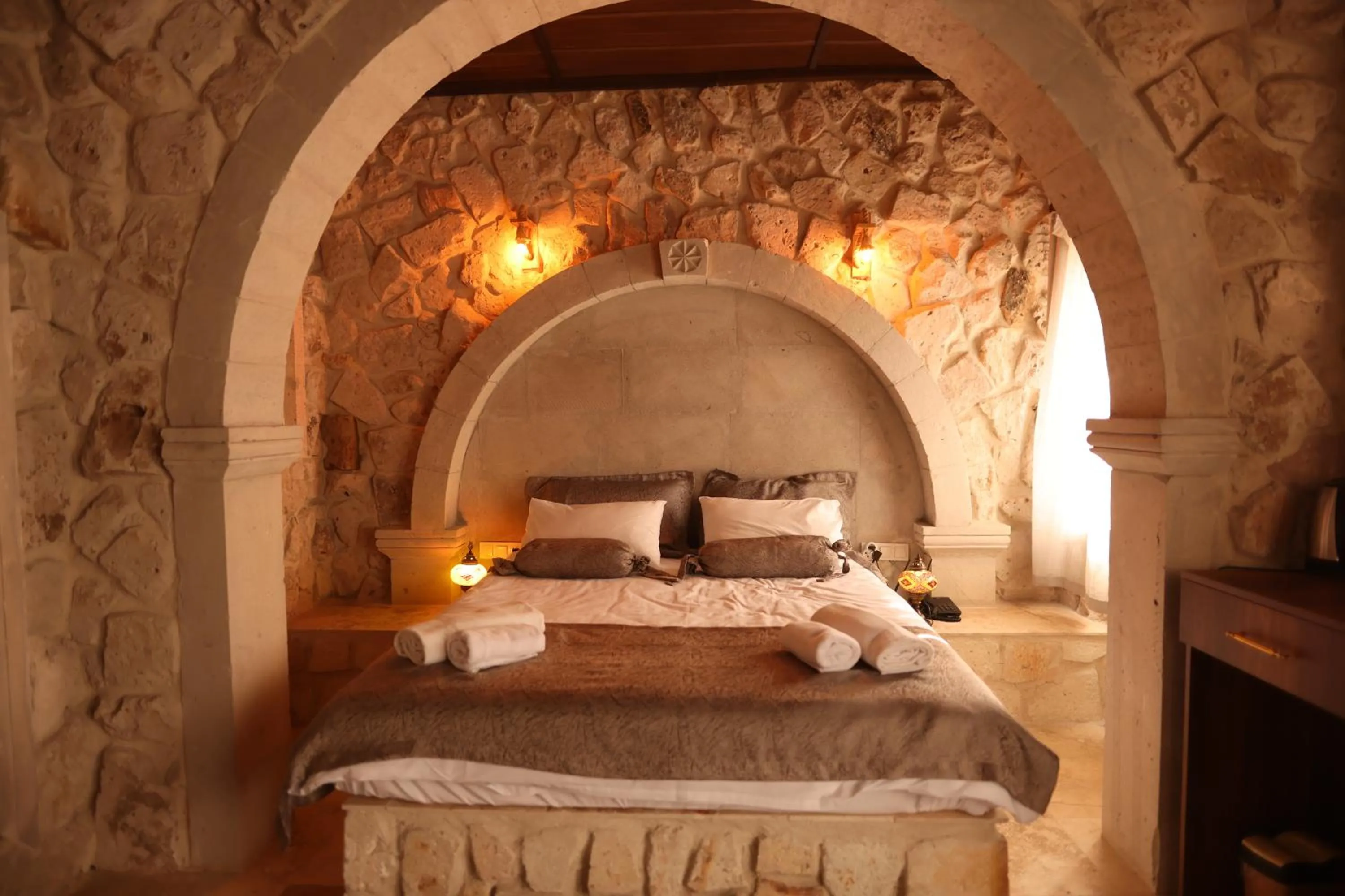 Bed in Wisstone Hotel