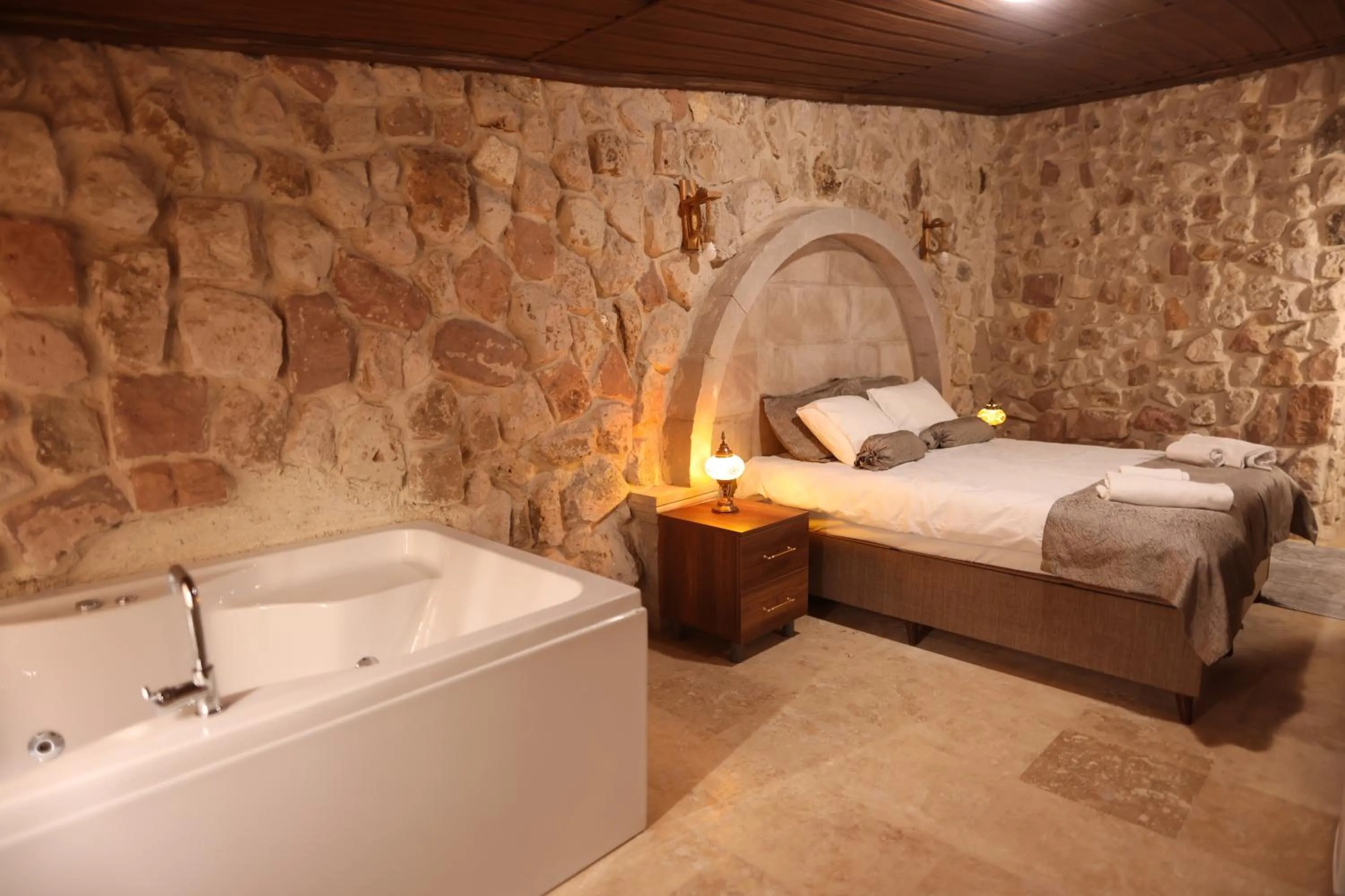 Bed in Wisstone Hotel