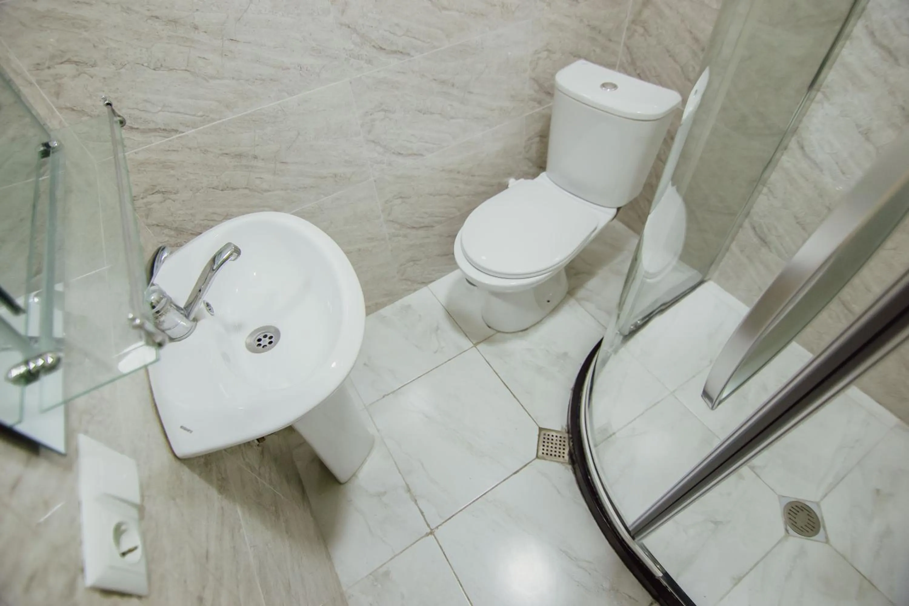 Shower in Mimino Hotel Batumi