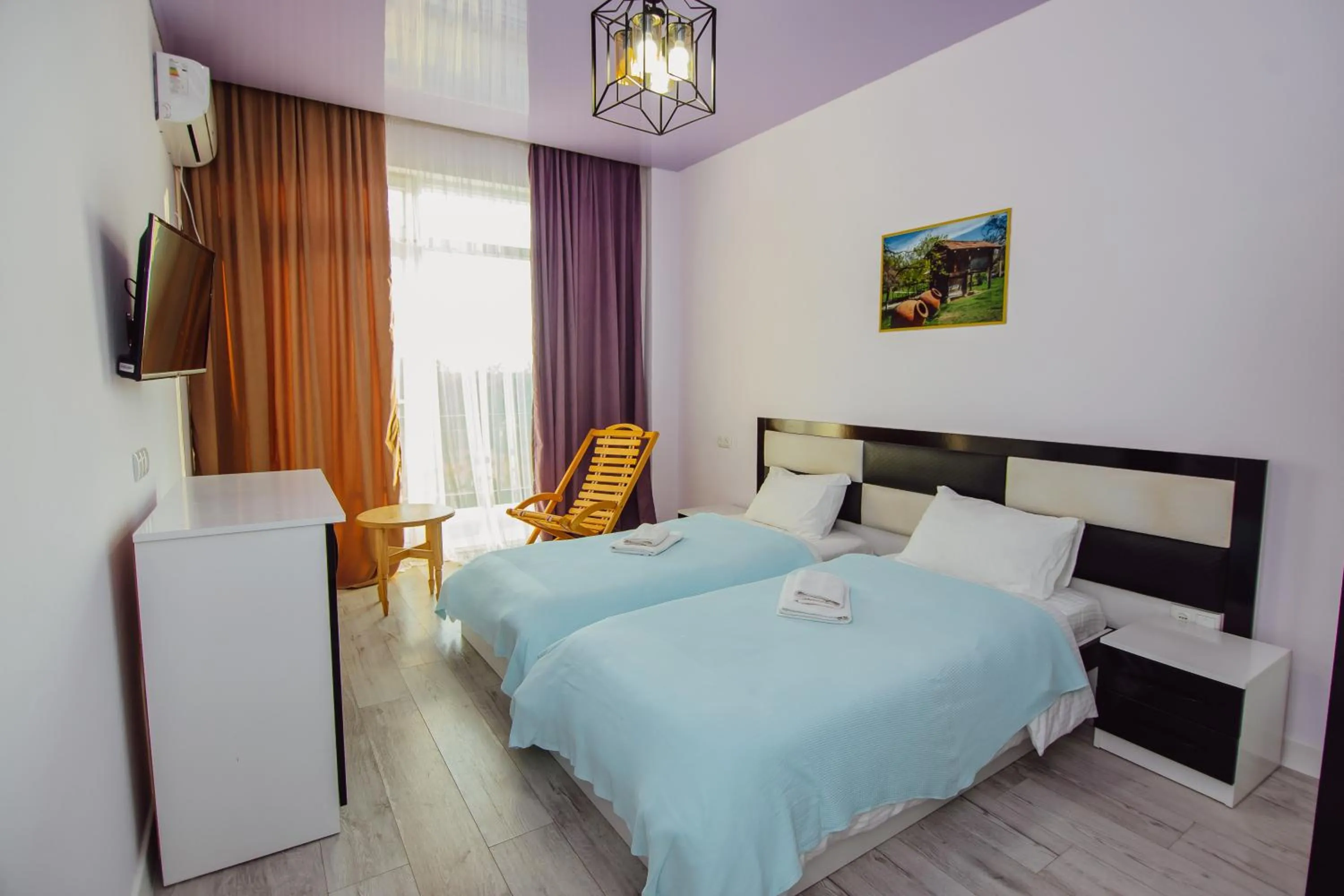 Photo of the whole room, Bed in Mimino Hotel Batumi