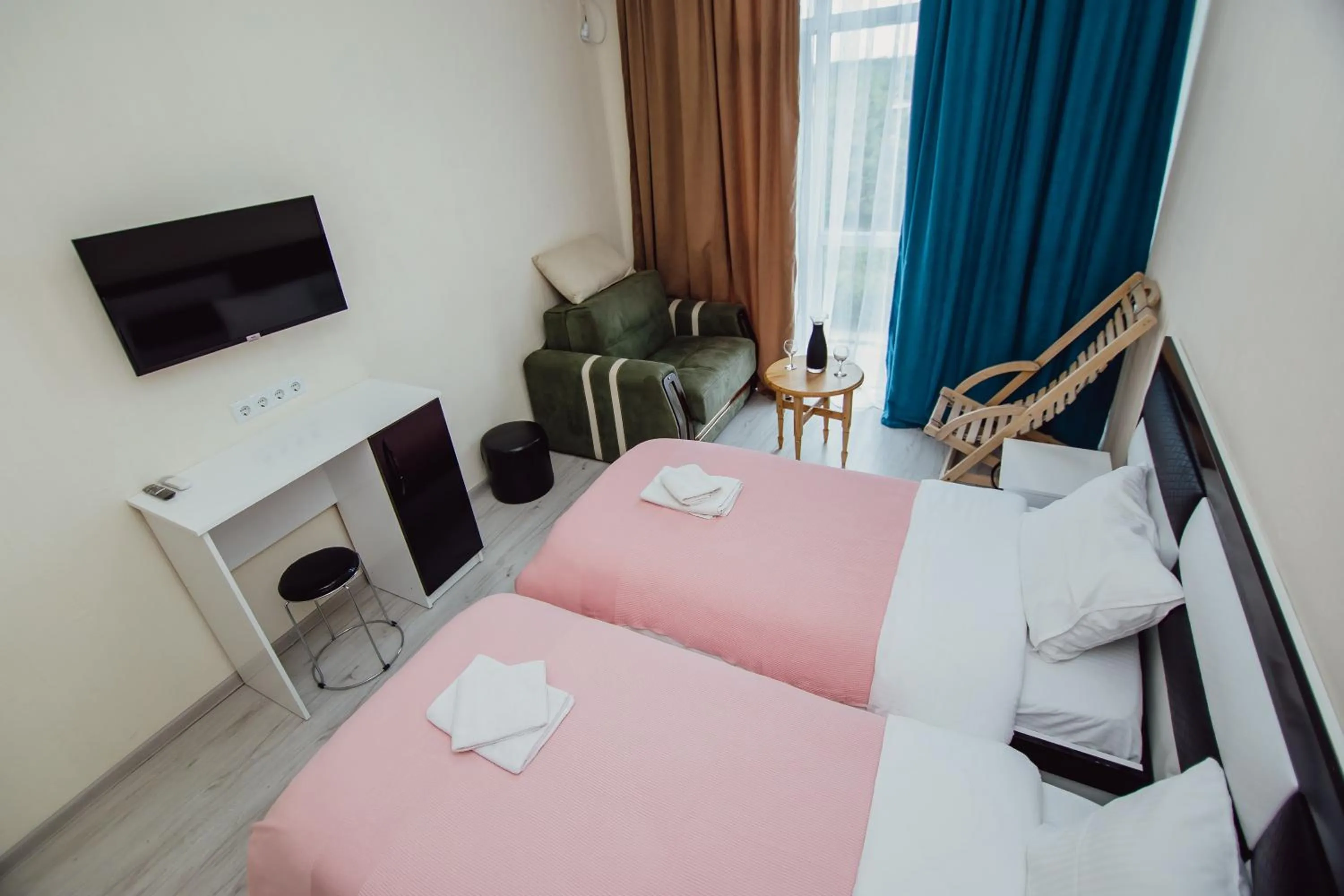 Photo of the whole room, Bed in Mimino Hotel Batumi