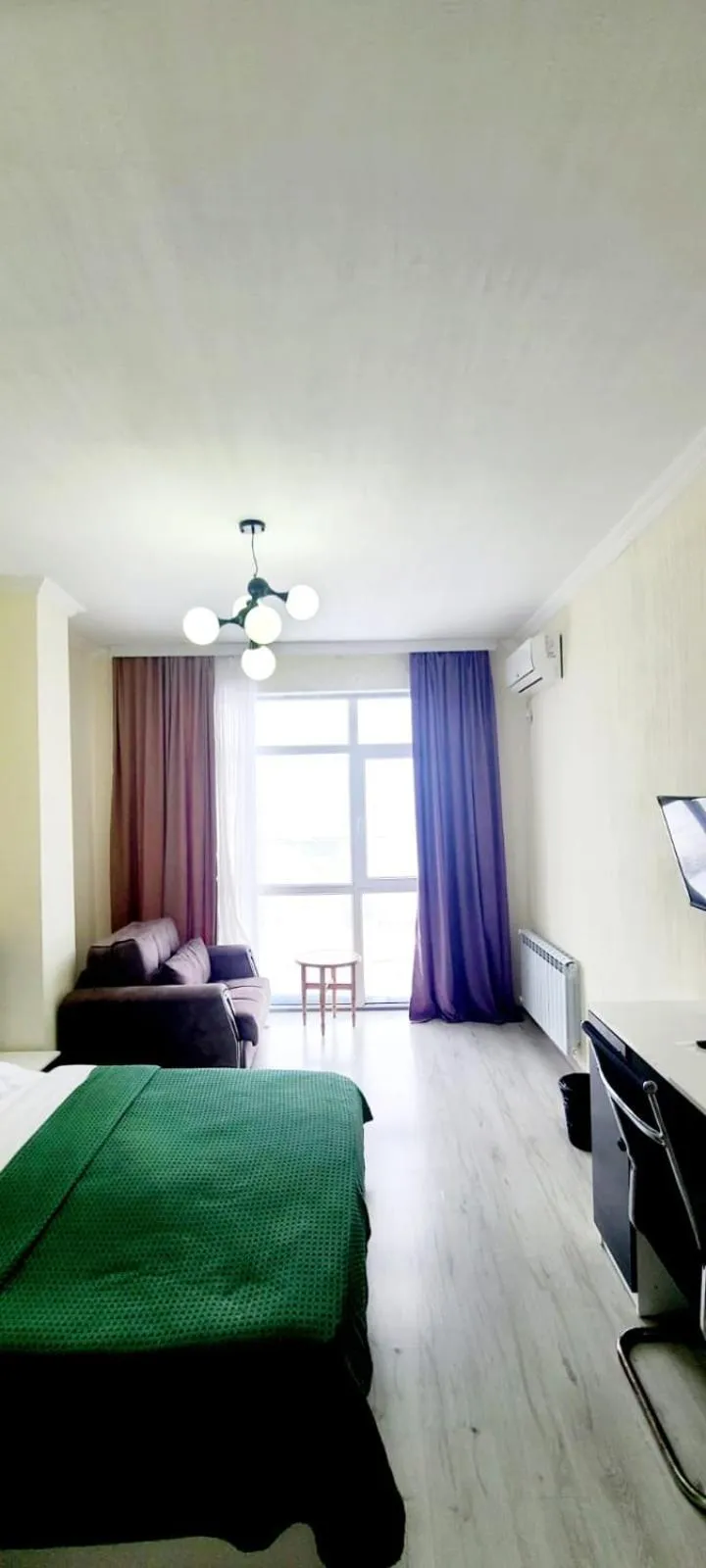 Bed in Mimino Hotel Batumi