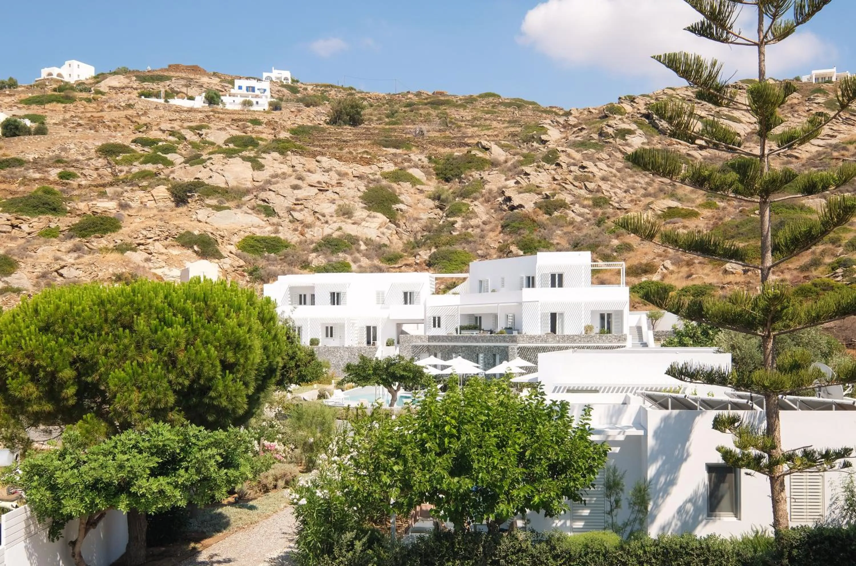 Bird's eye view in Relux Ios Hotel