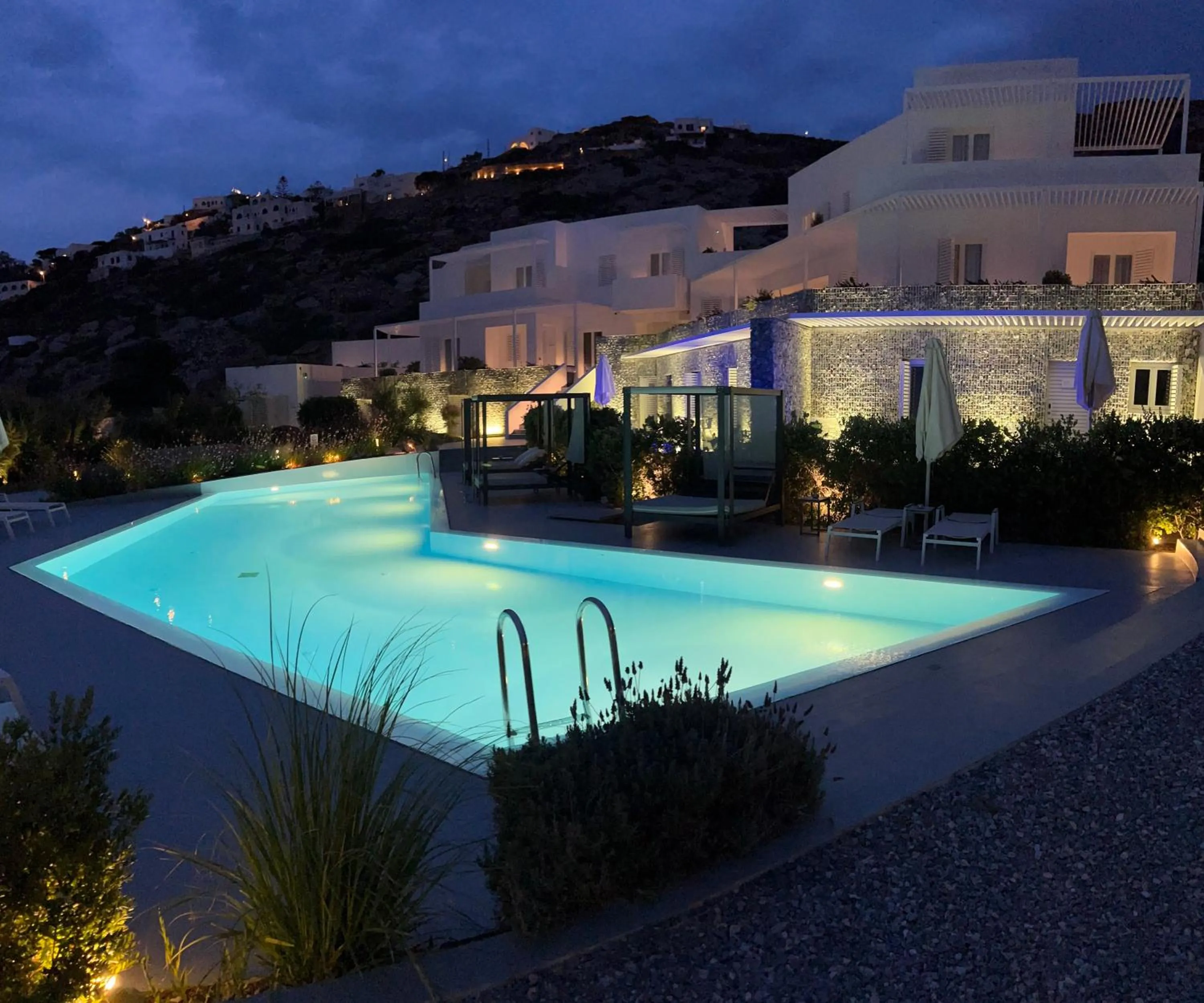 Swimming pool in Relux Ios Hotel