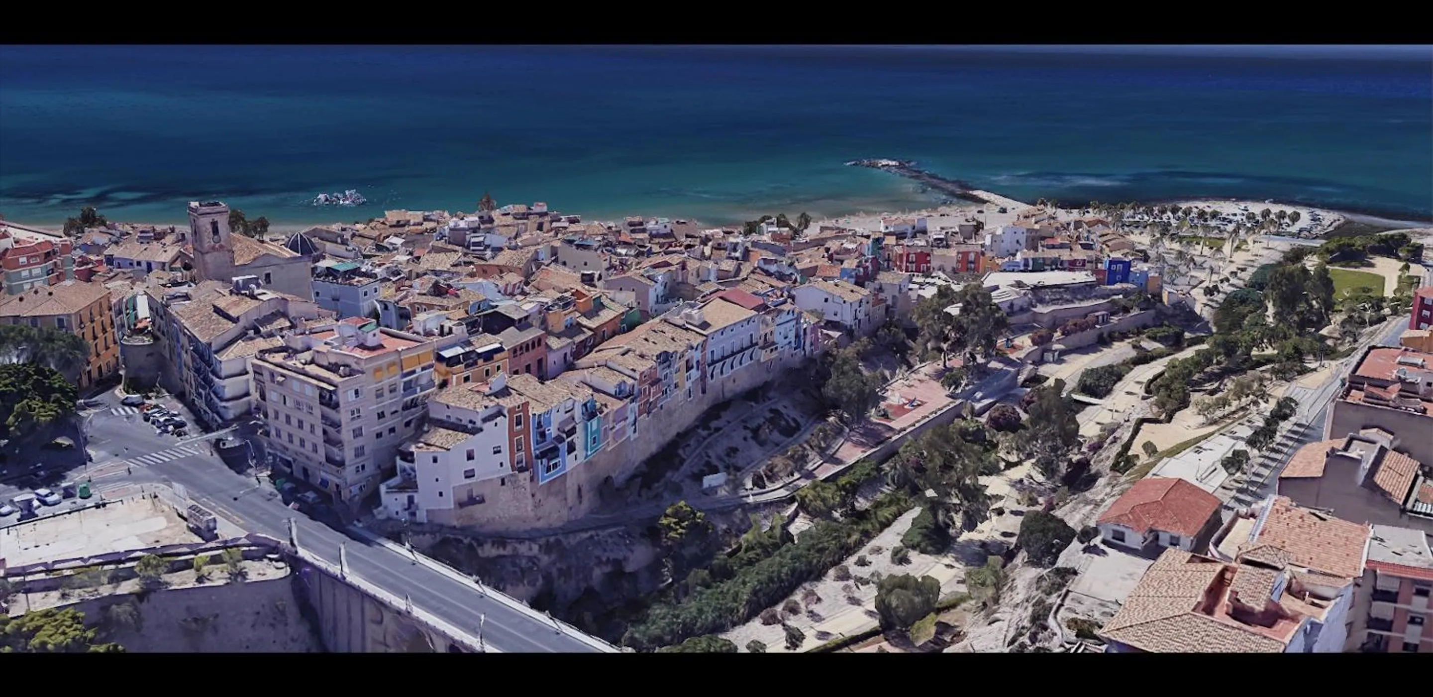 Bird's eye view in Pau Suites