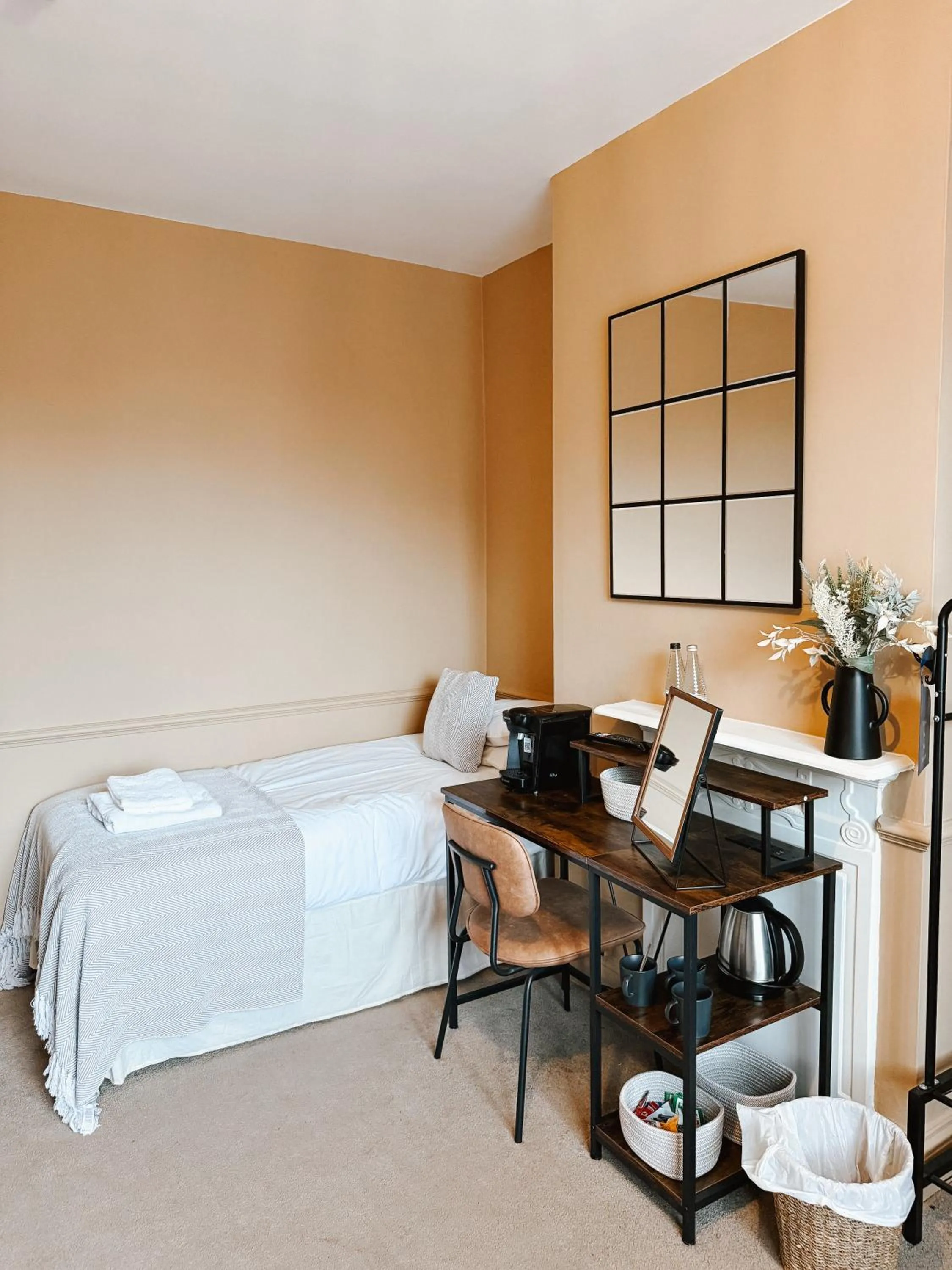 Bed in The Red Lion Inn