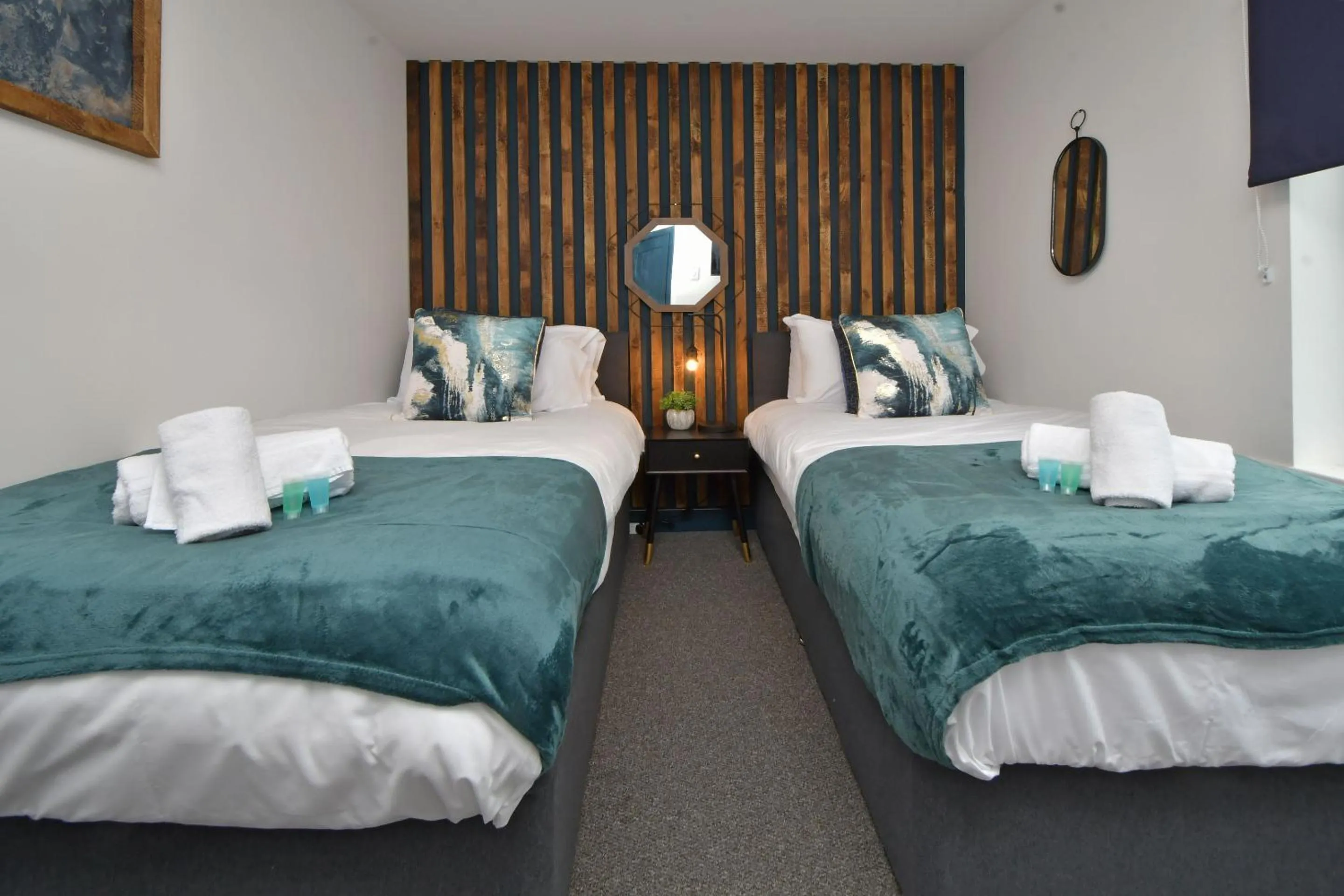 Bedroom, Bed in Stay at Shobnall Road Rooms and Studios Burton