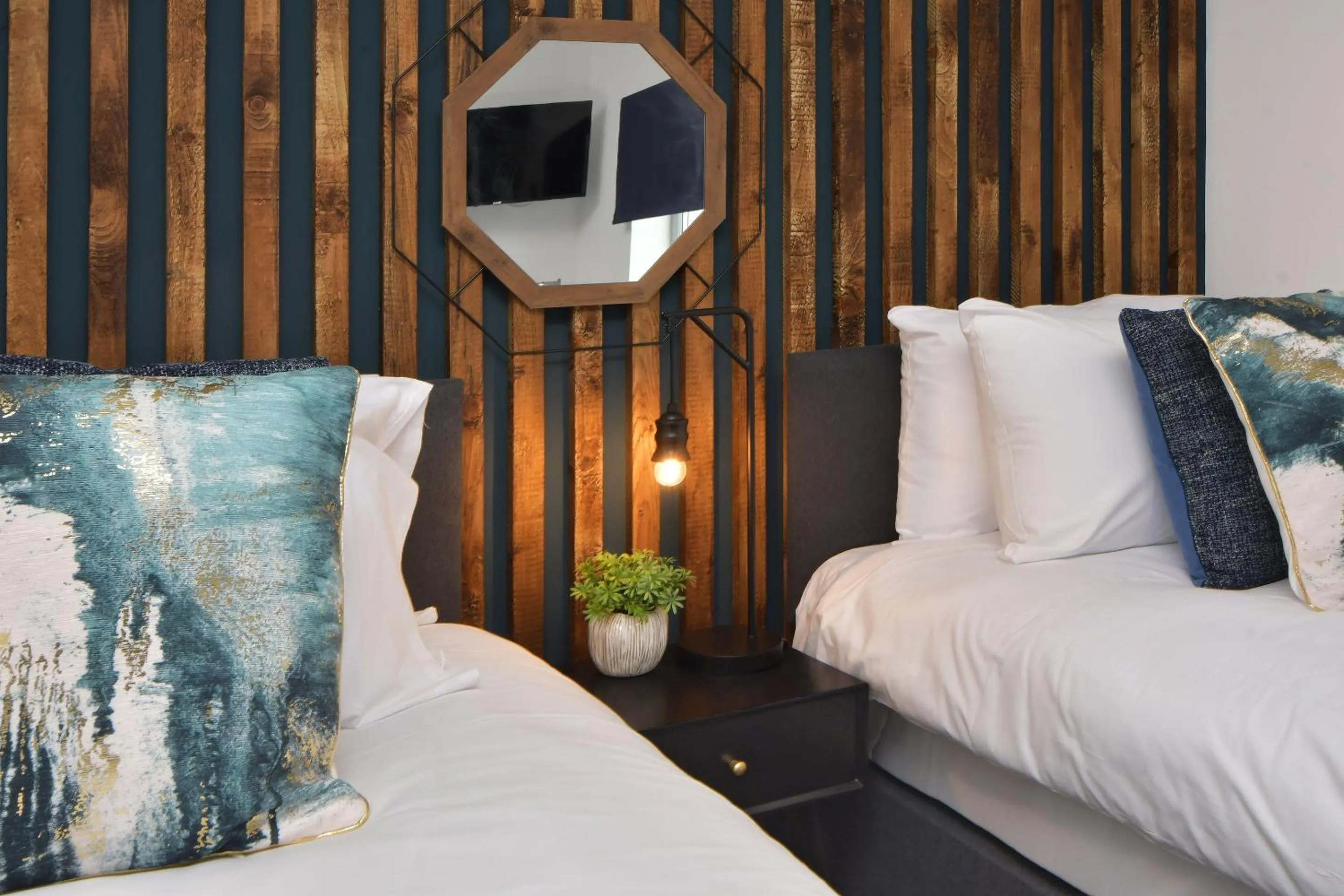 Bedroom, Bed in Stay at Shobnall Road Rooms and Studios Burton