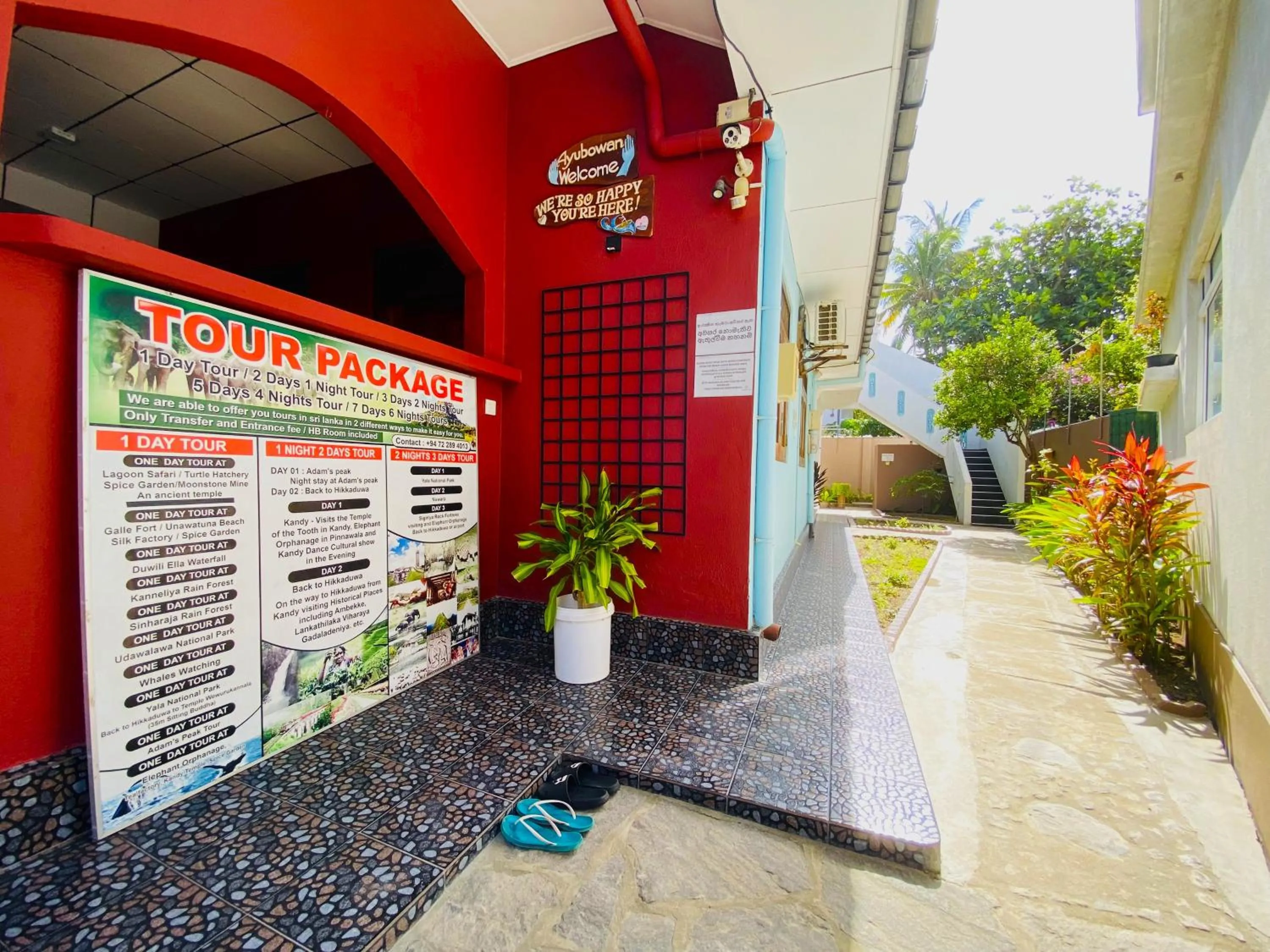 Garden in Tamara Motels