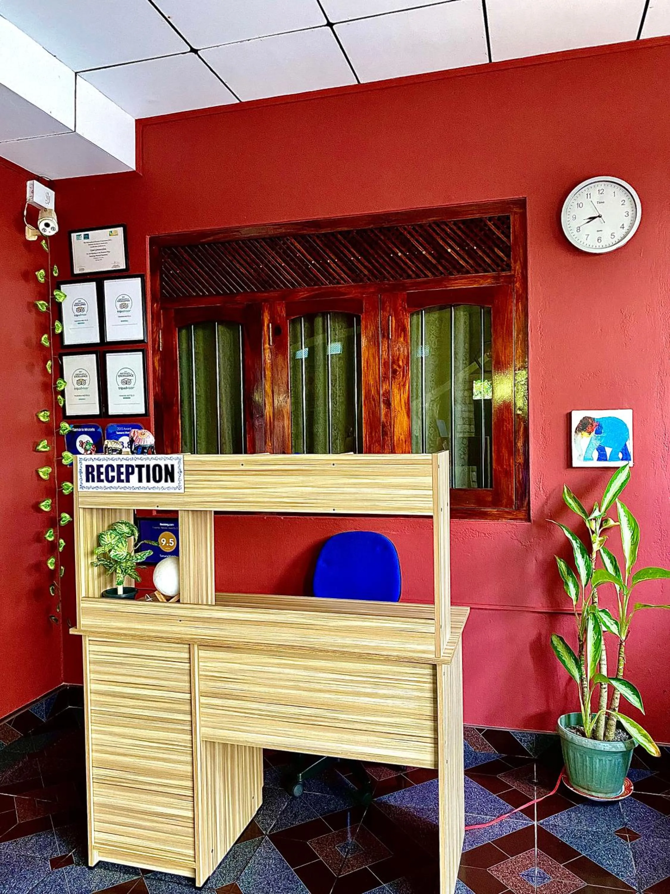 Lobby or reception in Tamara Motels