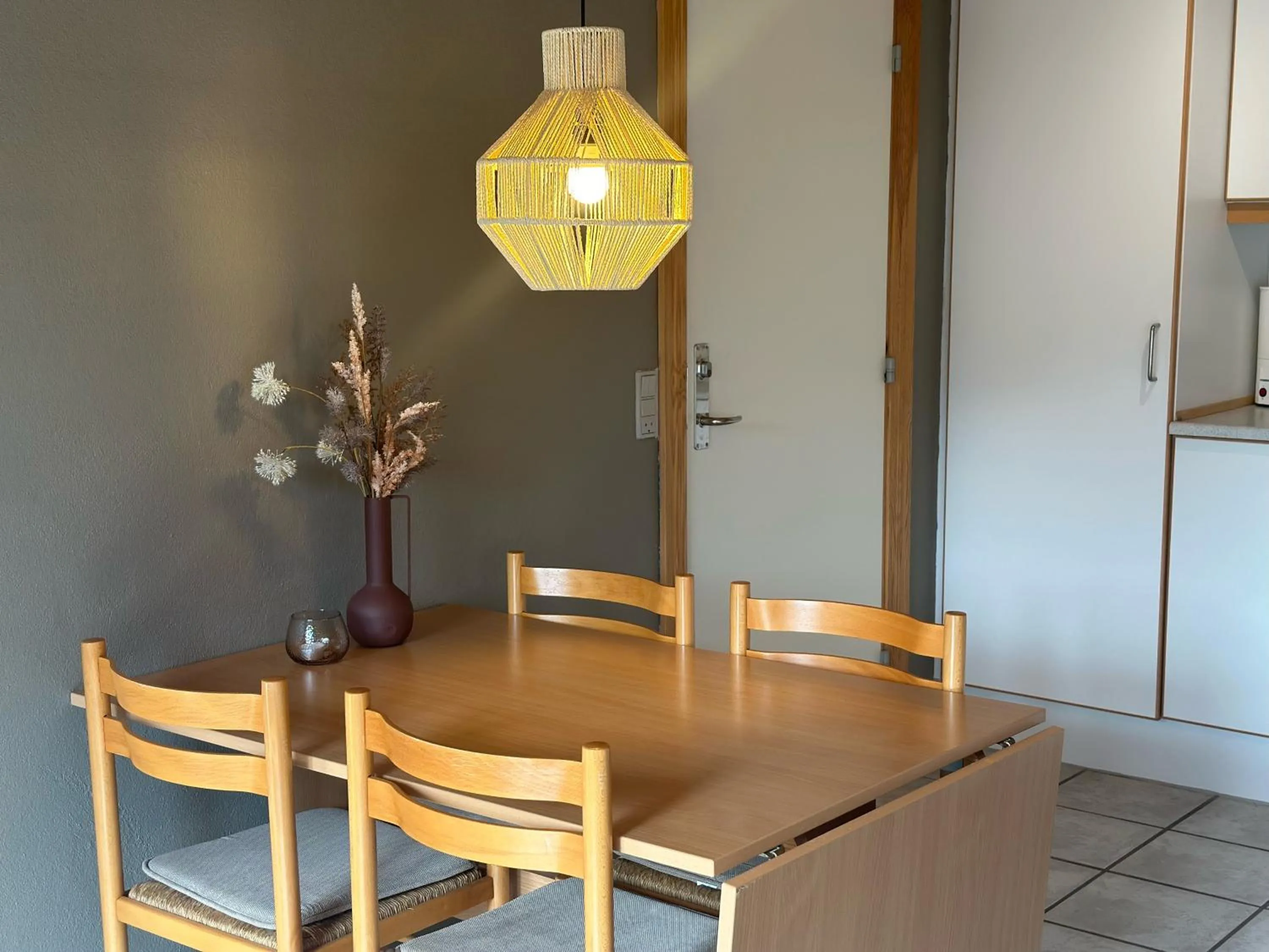 Dining area in Vindvadet Ferielejligheder