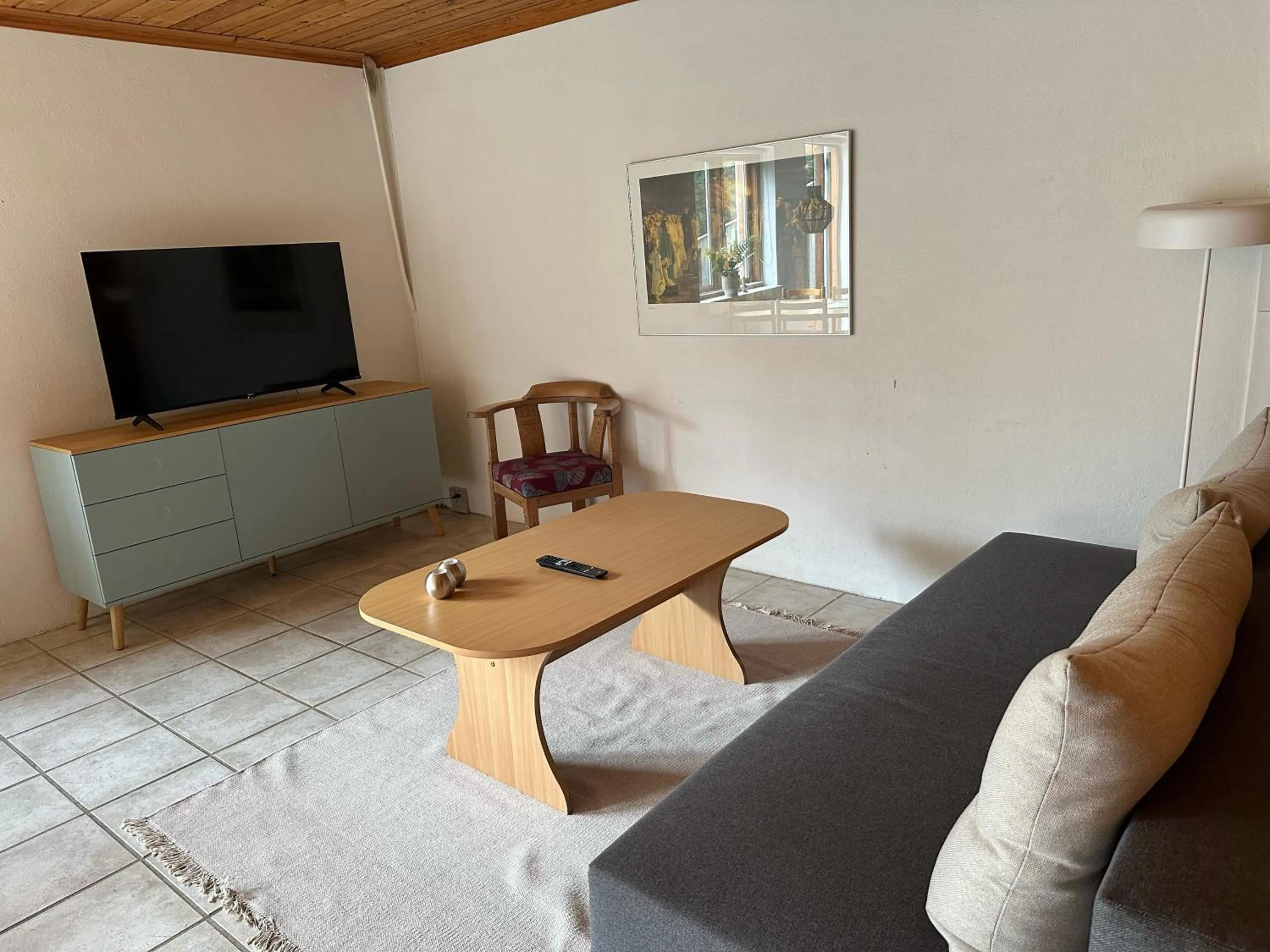 Living room in Vindvadet Ferielejligheder