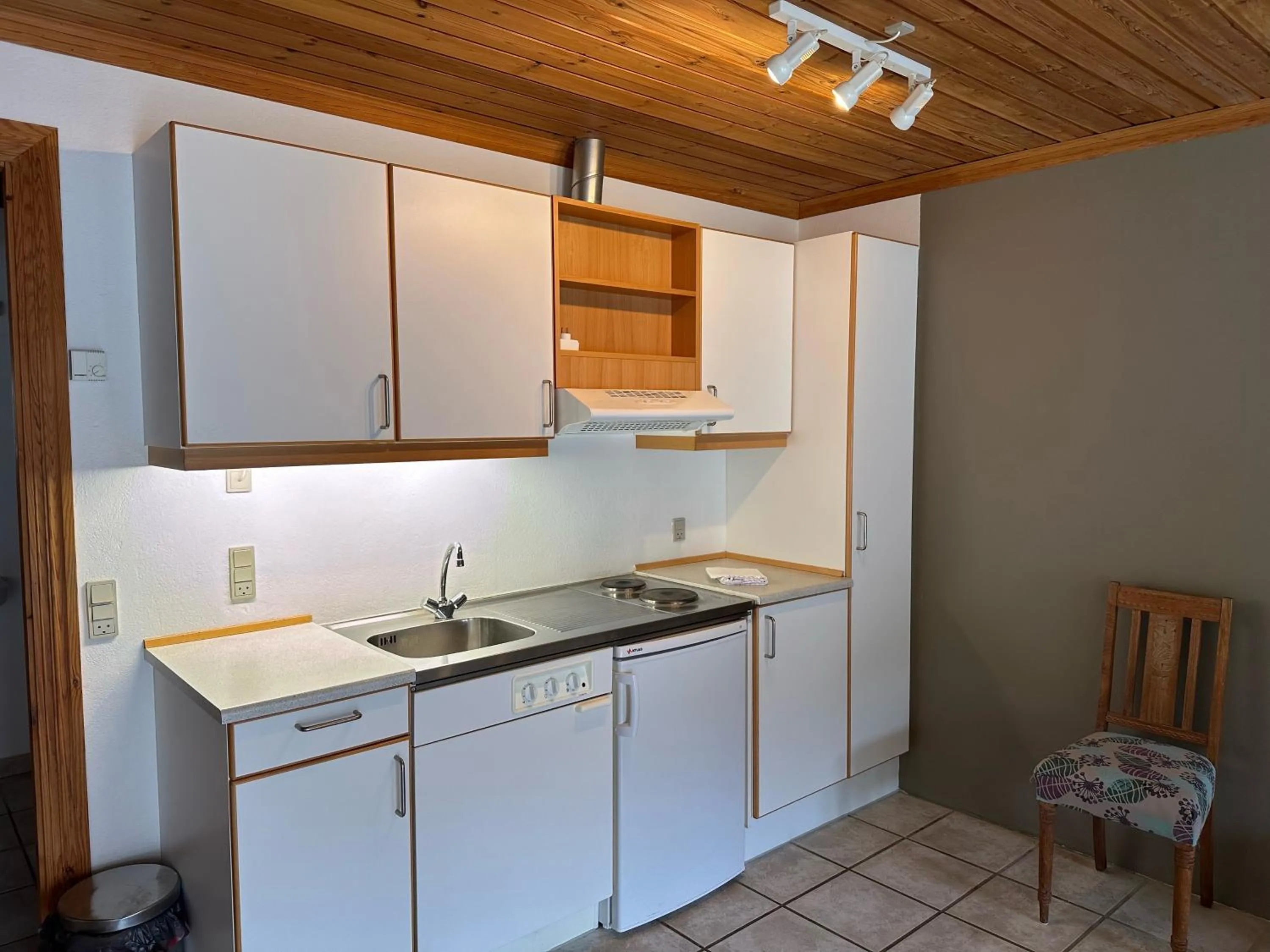 Kitchen or kitchenette in Vindvadet Ferielejligheder