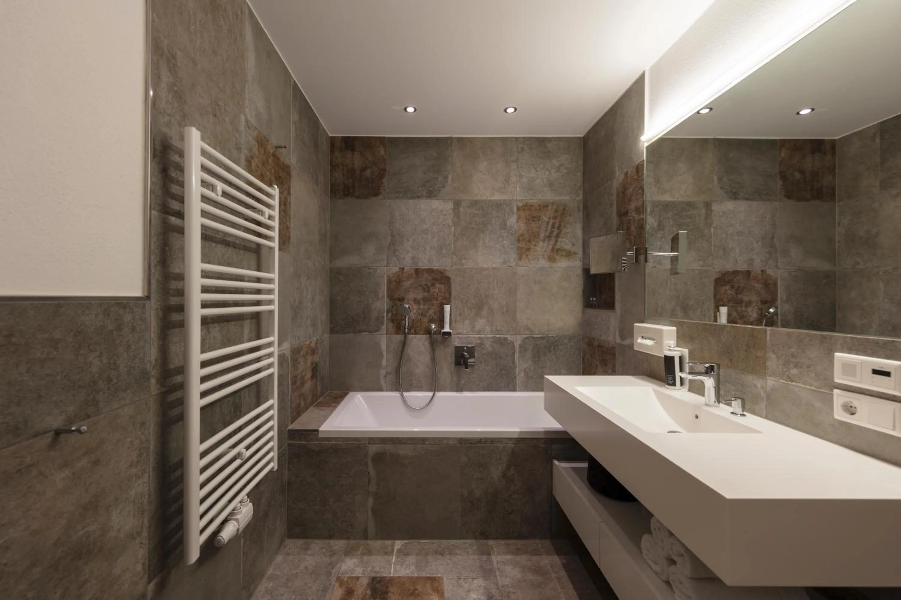 Bathroom in ArlBerglife Ferienresort